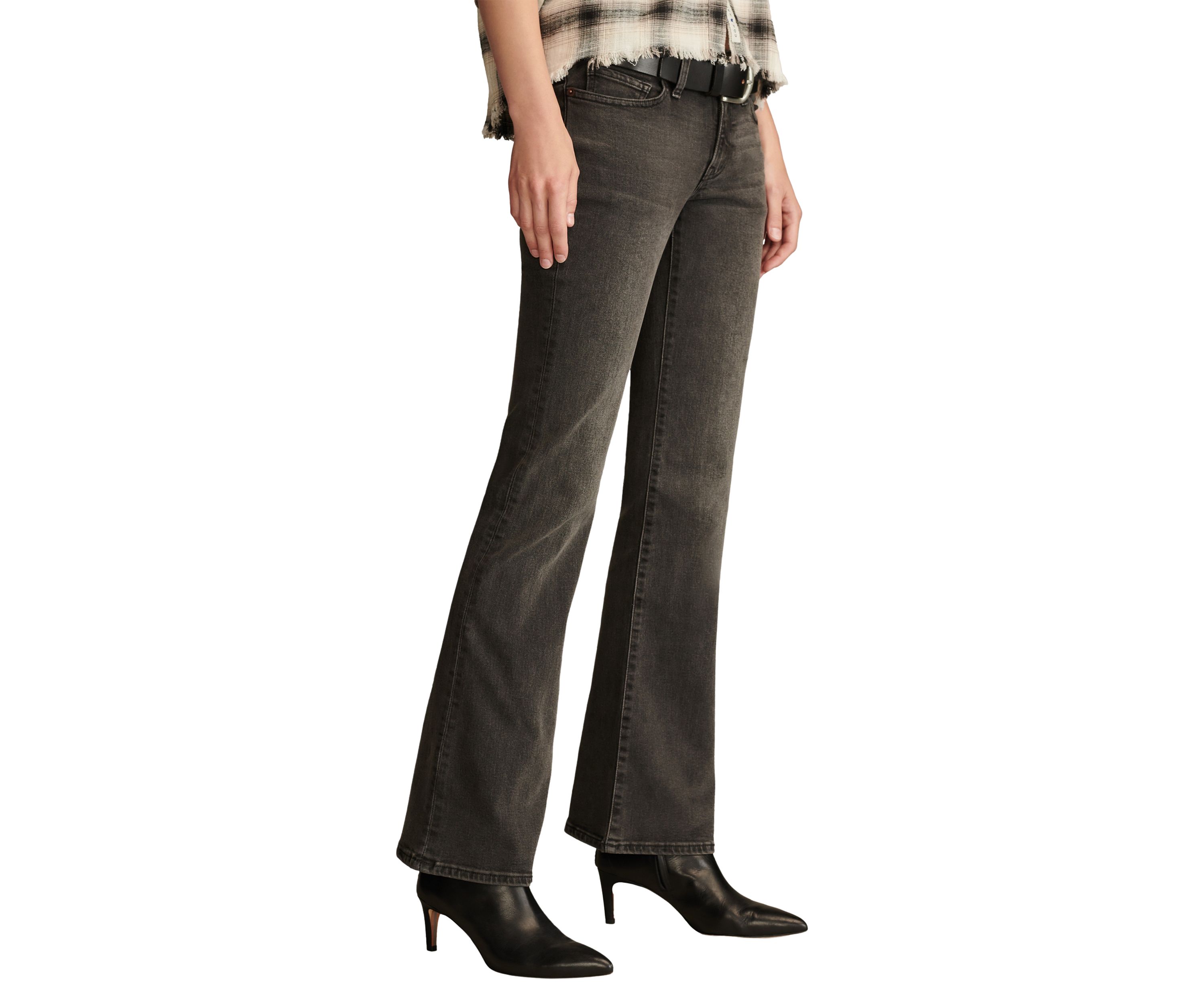 Mid Rise Sweet Flare Jeans
