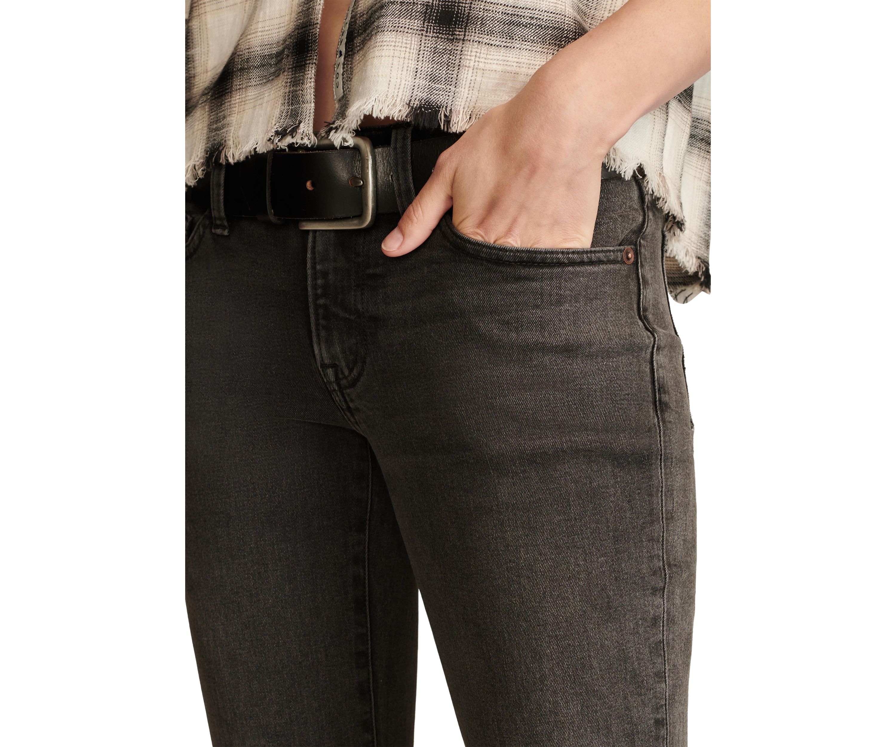 Mid Rise Sweet Flare Jeans