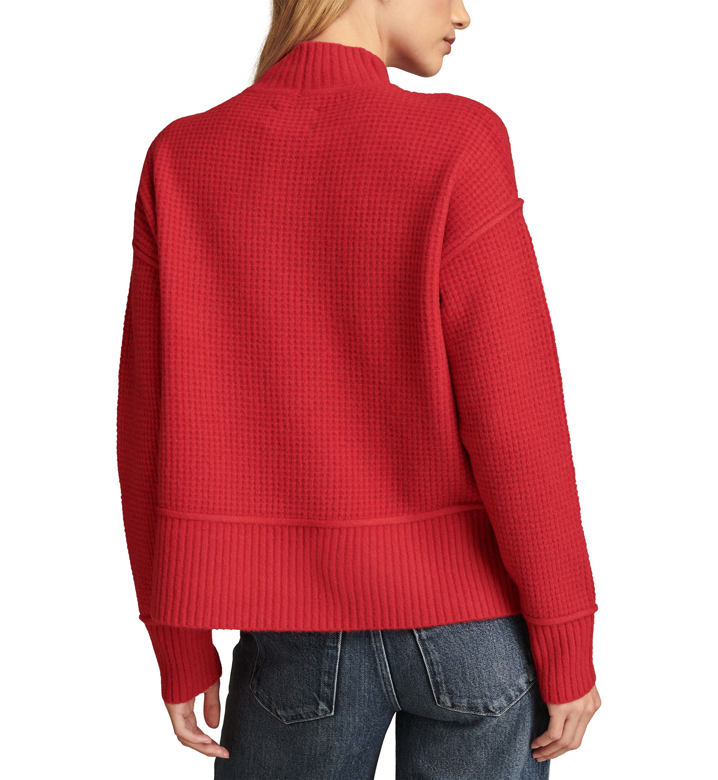 Womens Mock Neck Sweater