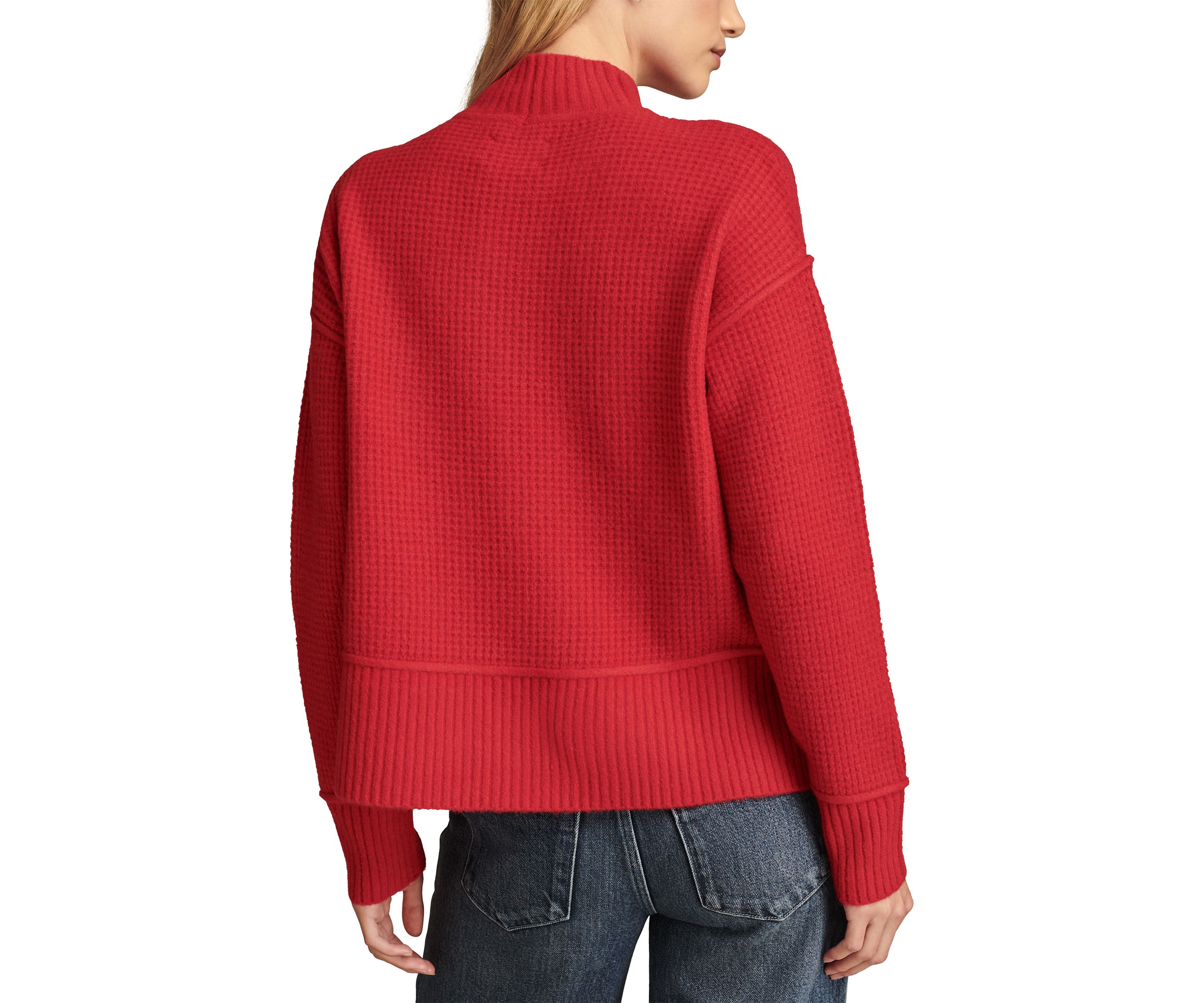 Womens Mock Neck Sweater