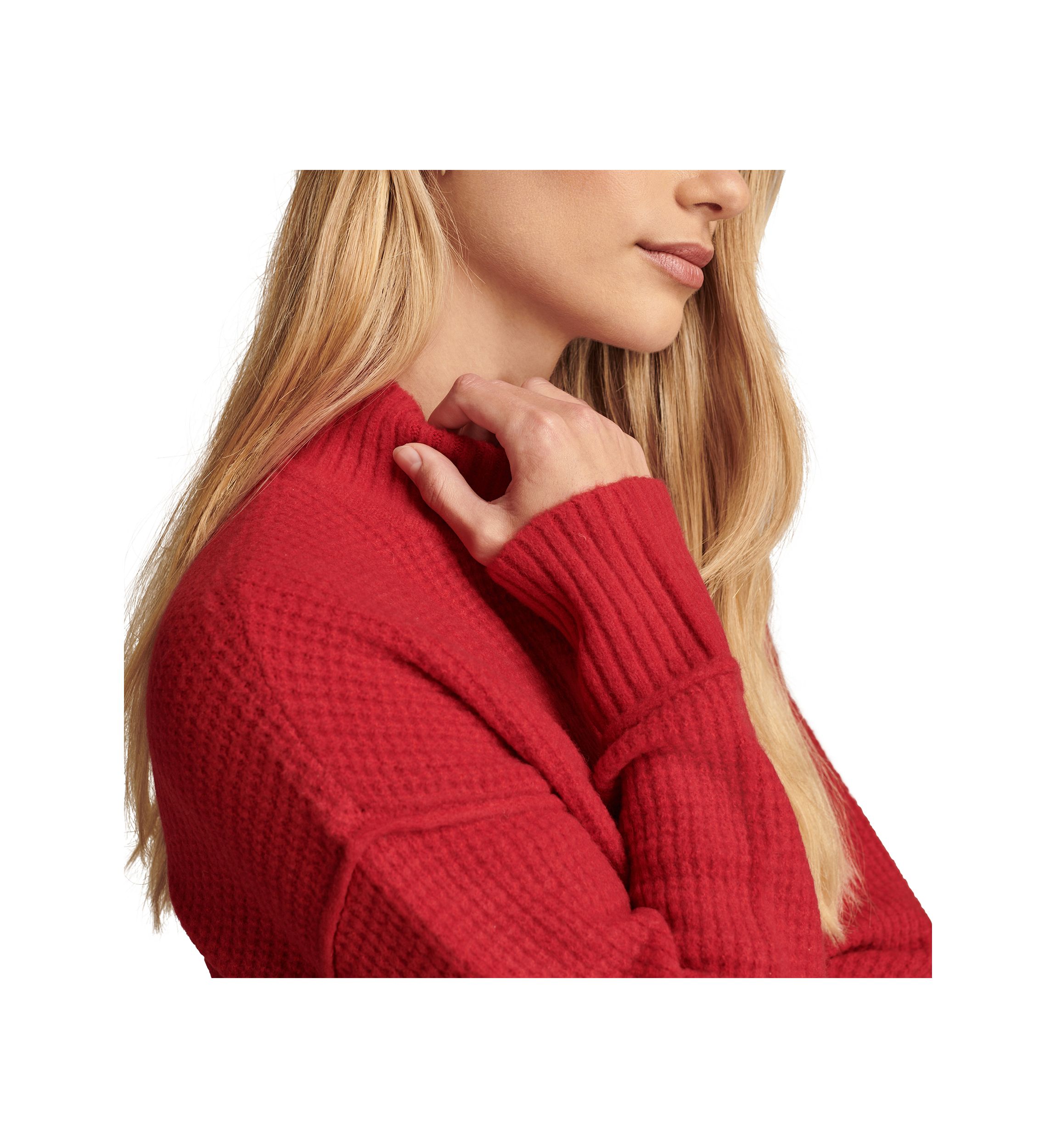 Womens Mock Neck Sweater