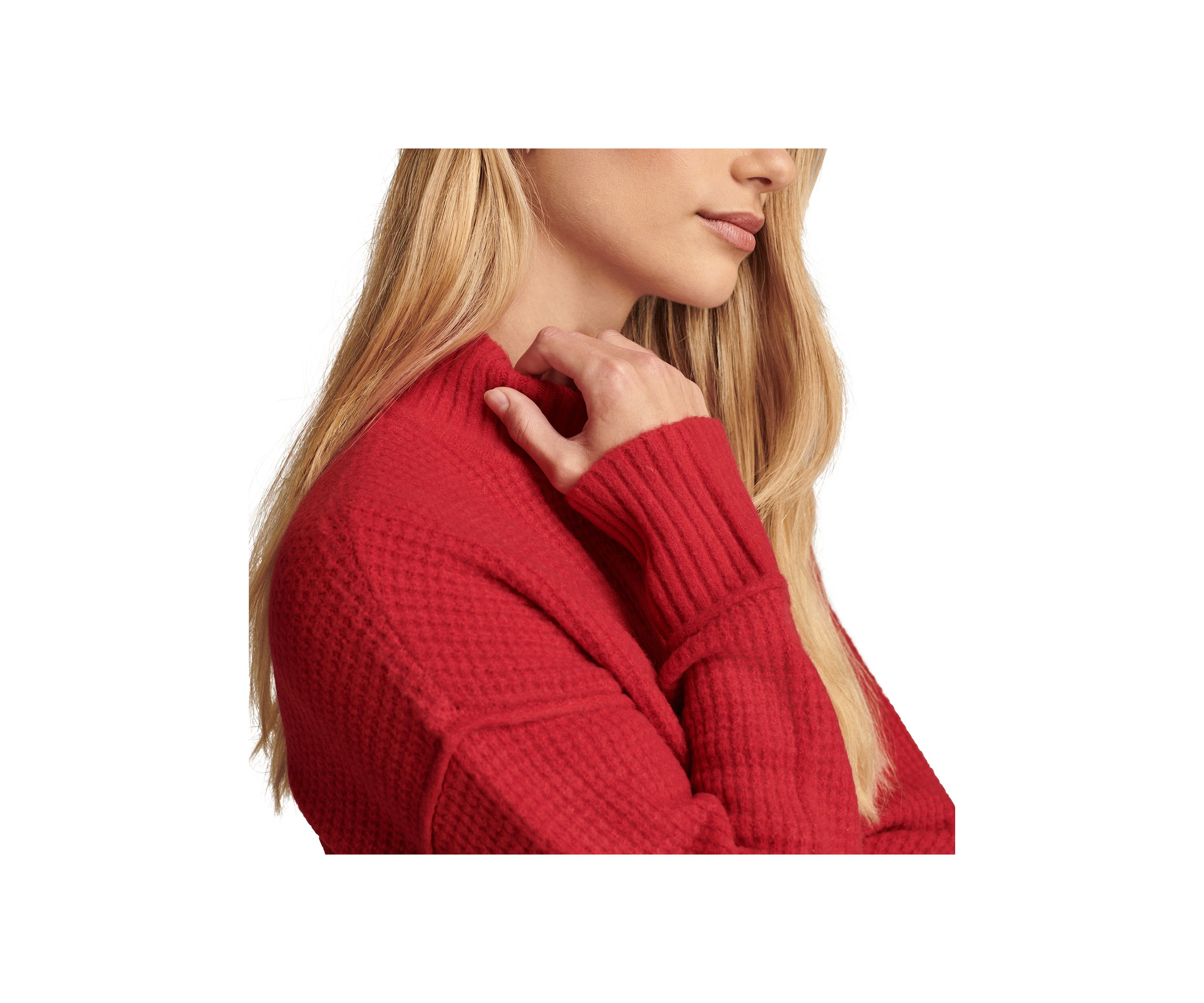 Womens Mock Neck Sweater