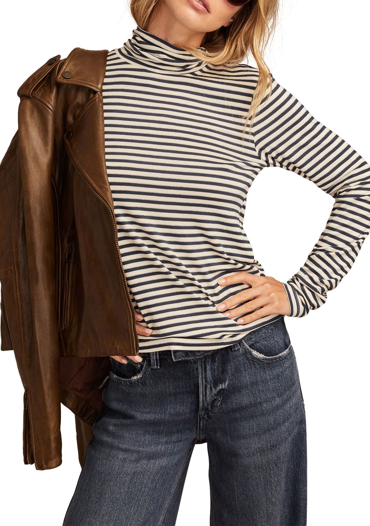 Womens Turtleneck Layering Top