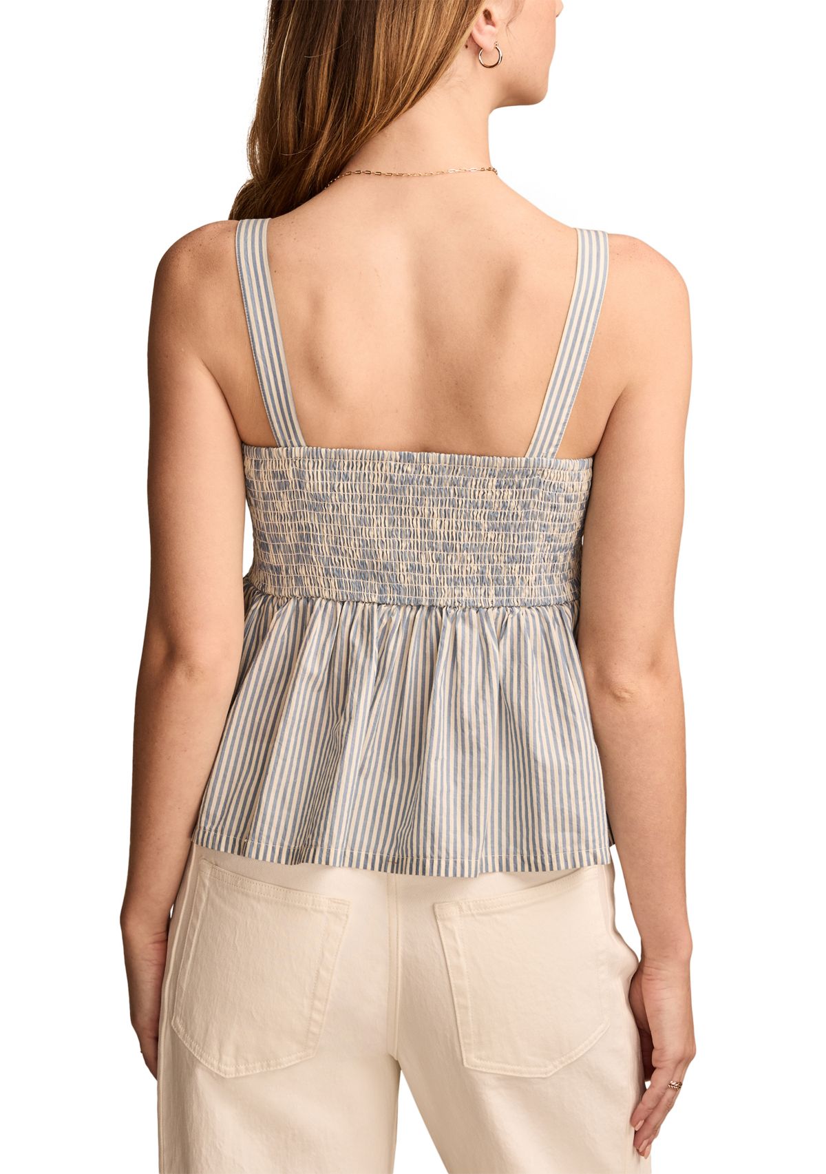 Womens Corset Peplum Top