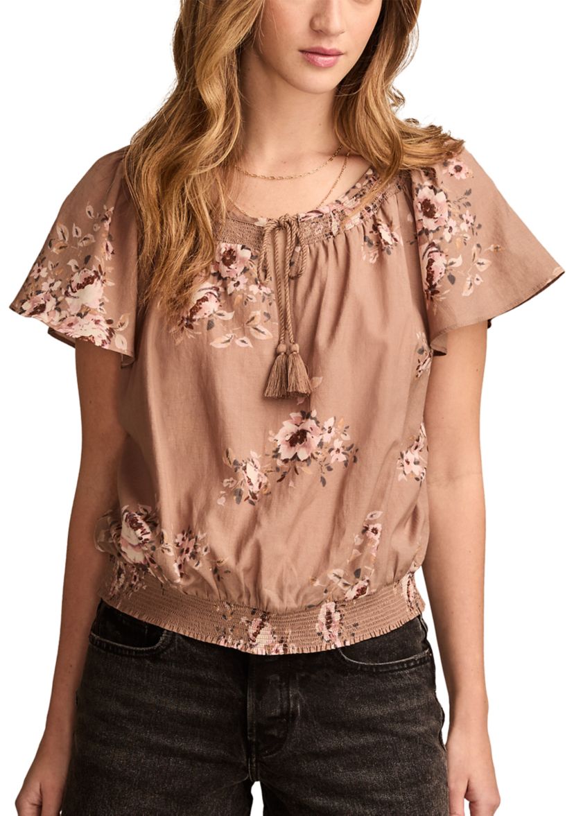 Flutter Sleeve Top