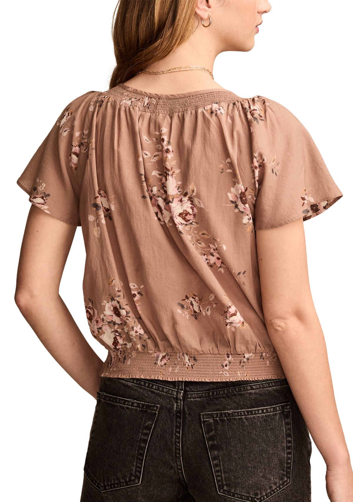 Flutter Sleeve Top