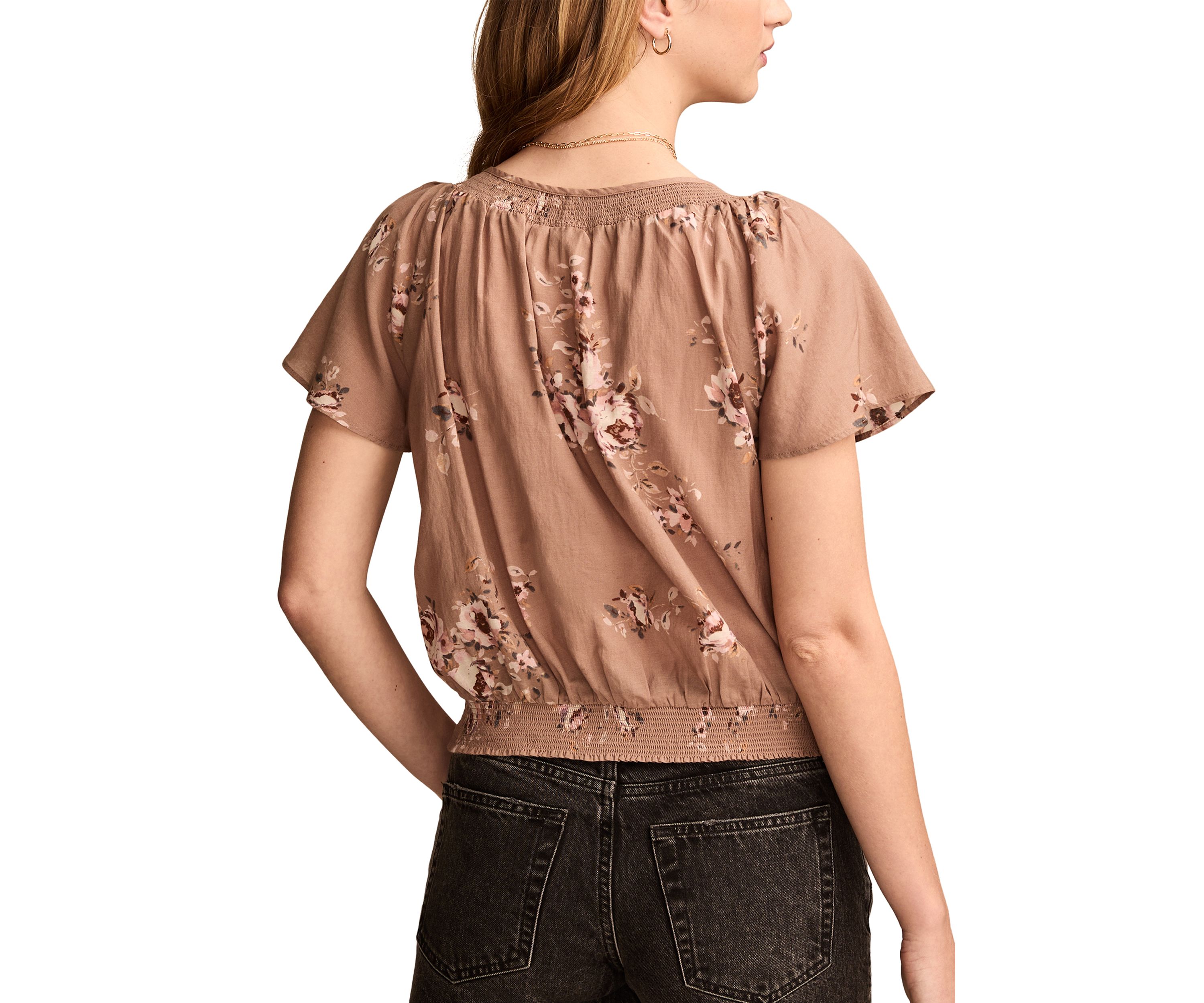 Flutter Sleeve Top