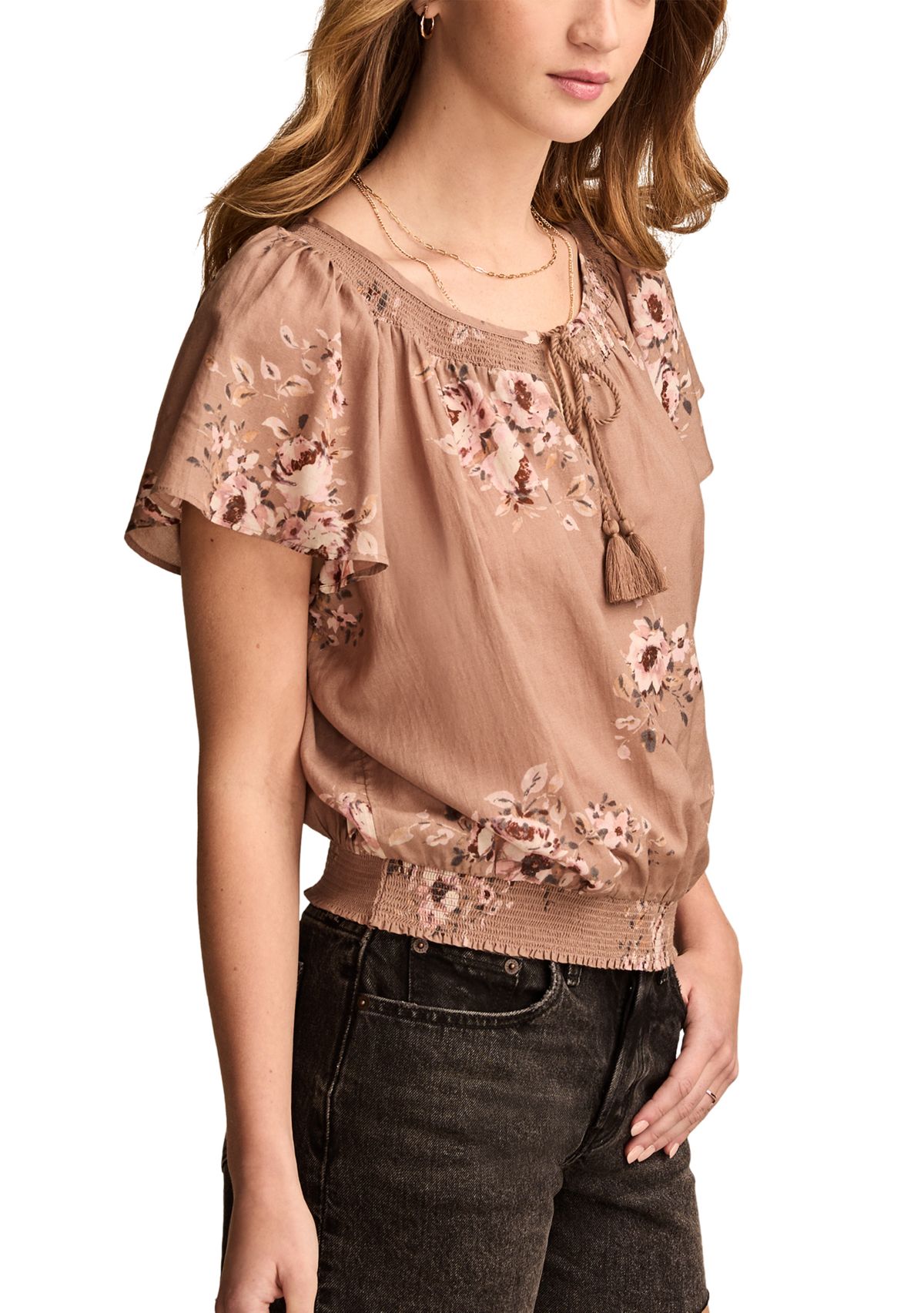 Flutter Sleeve Top