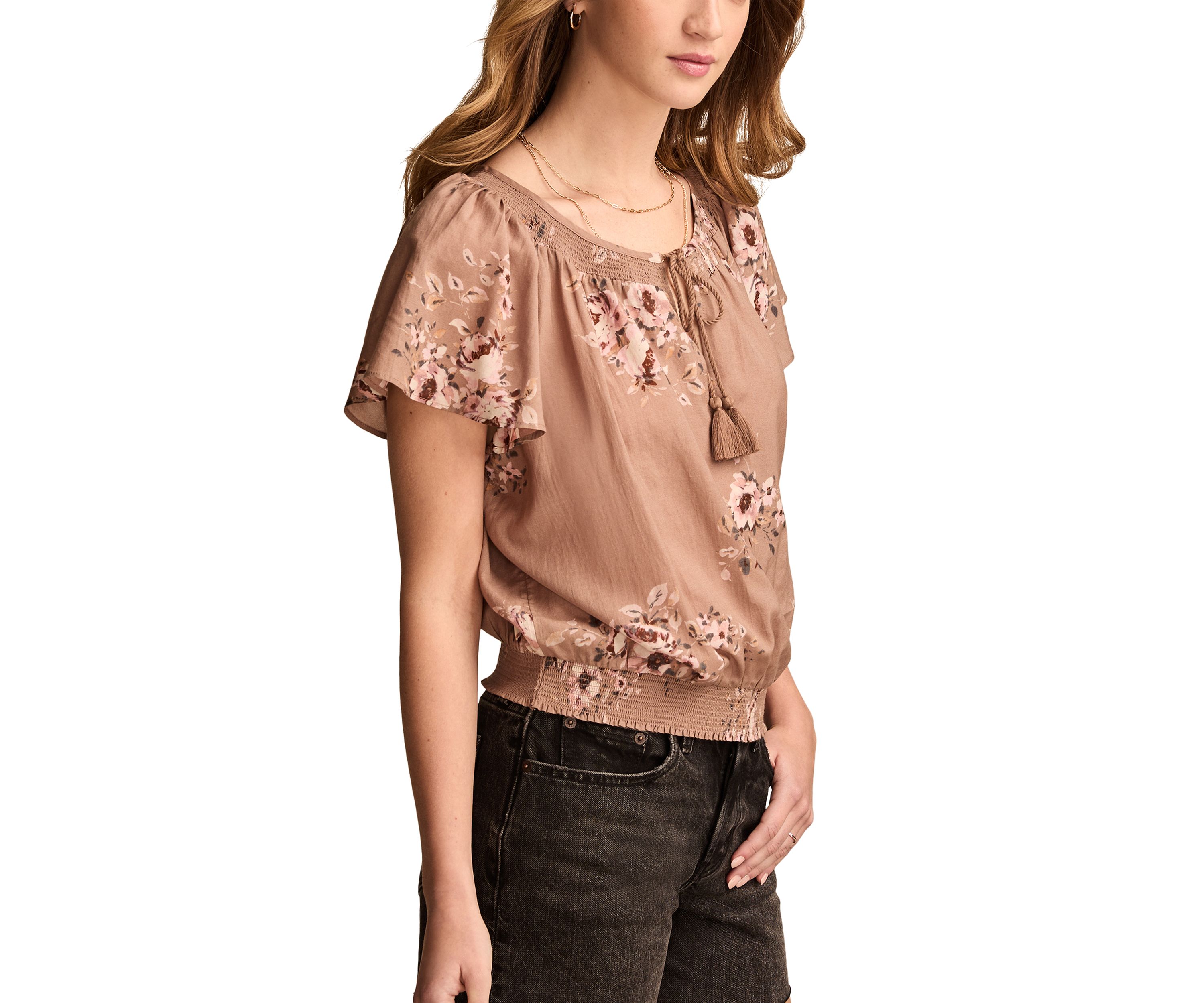 Flutter Sleeve Top