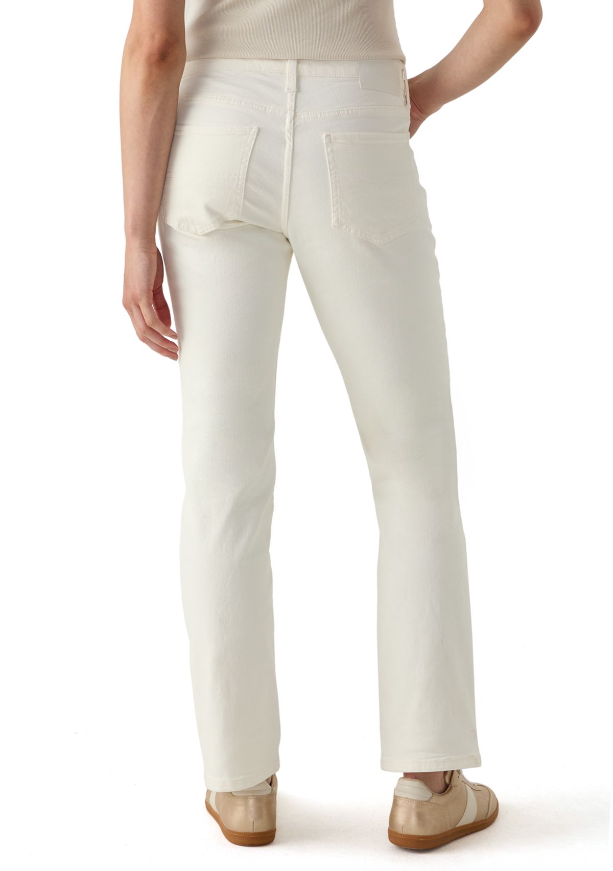 Mid Rise Sweet Straight Jeans