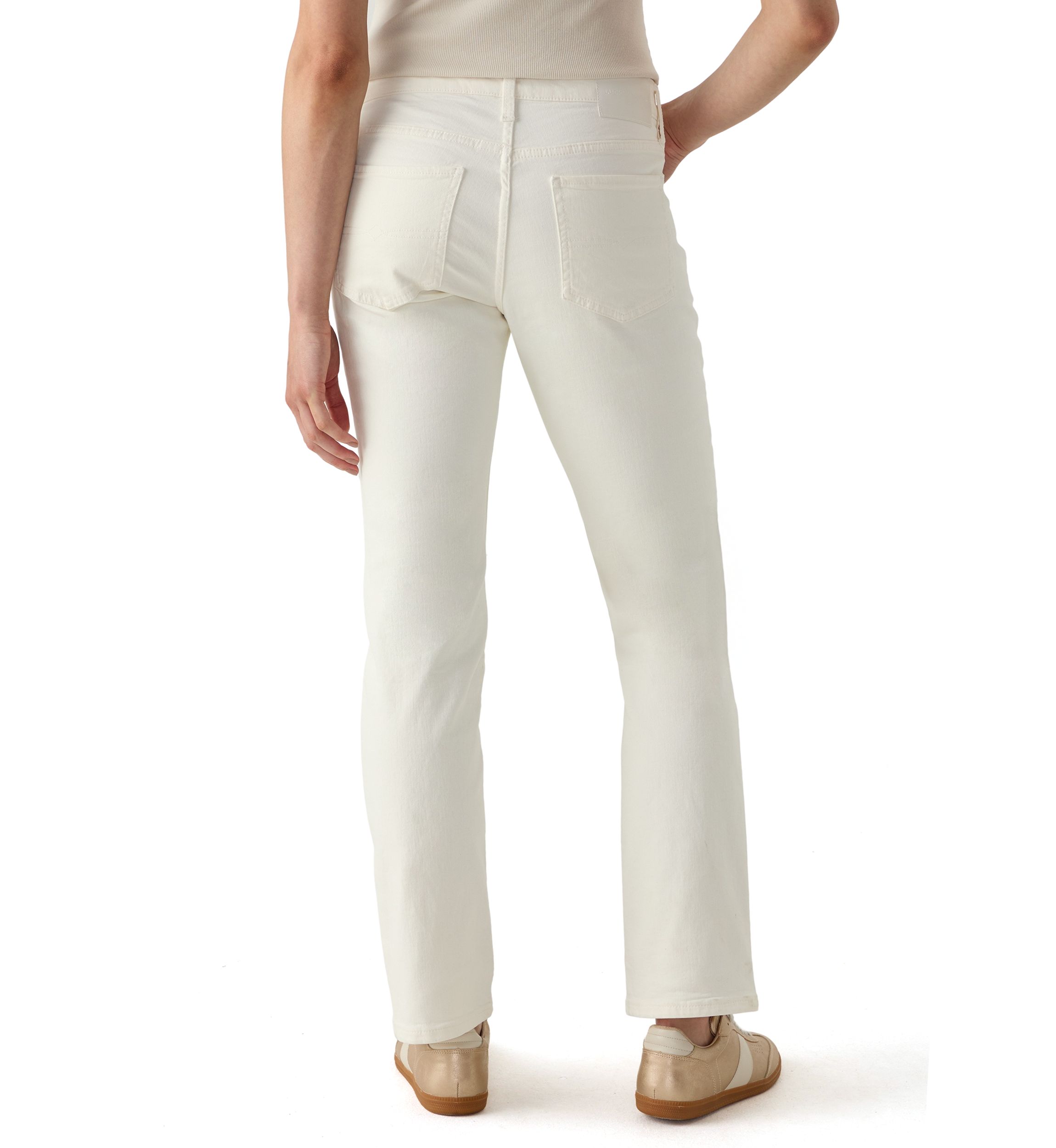 Mid Rise Sweet Straight Jeans
