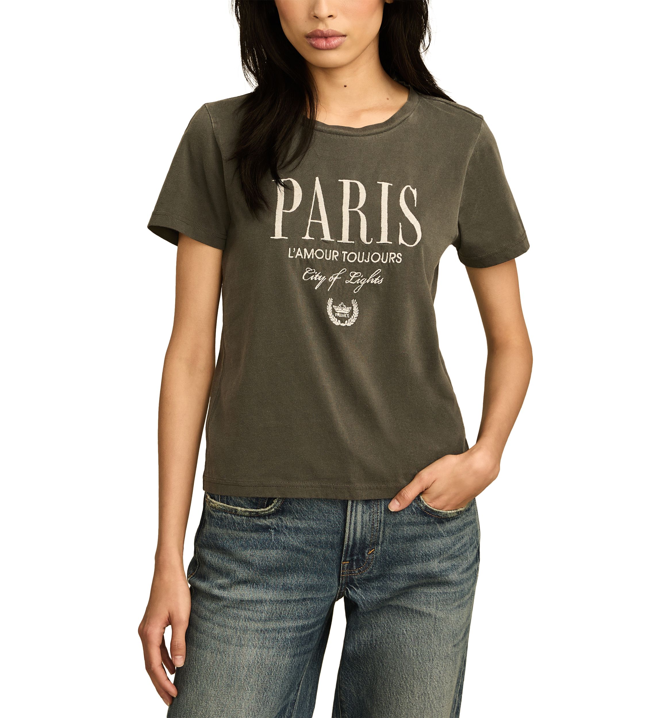 Paris City of Lights Graphic T-Shirt