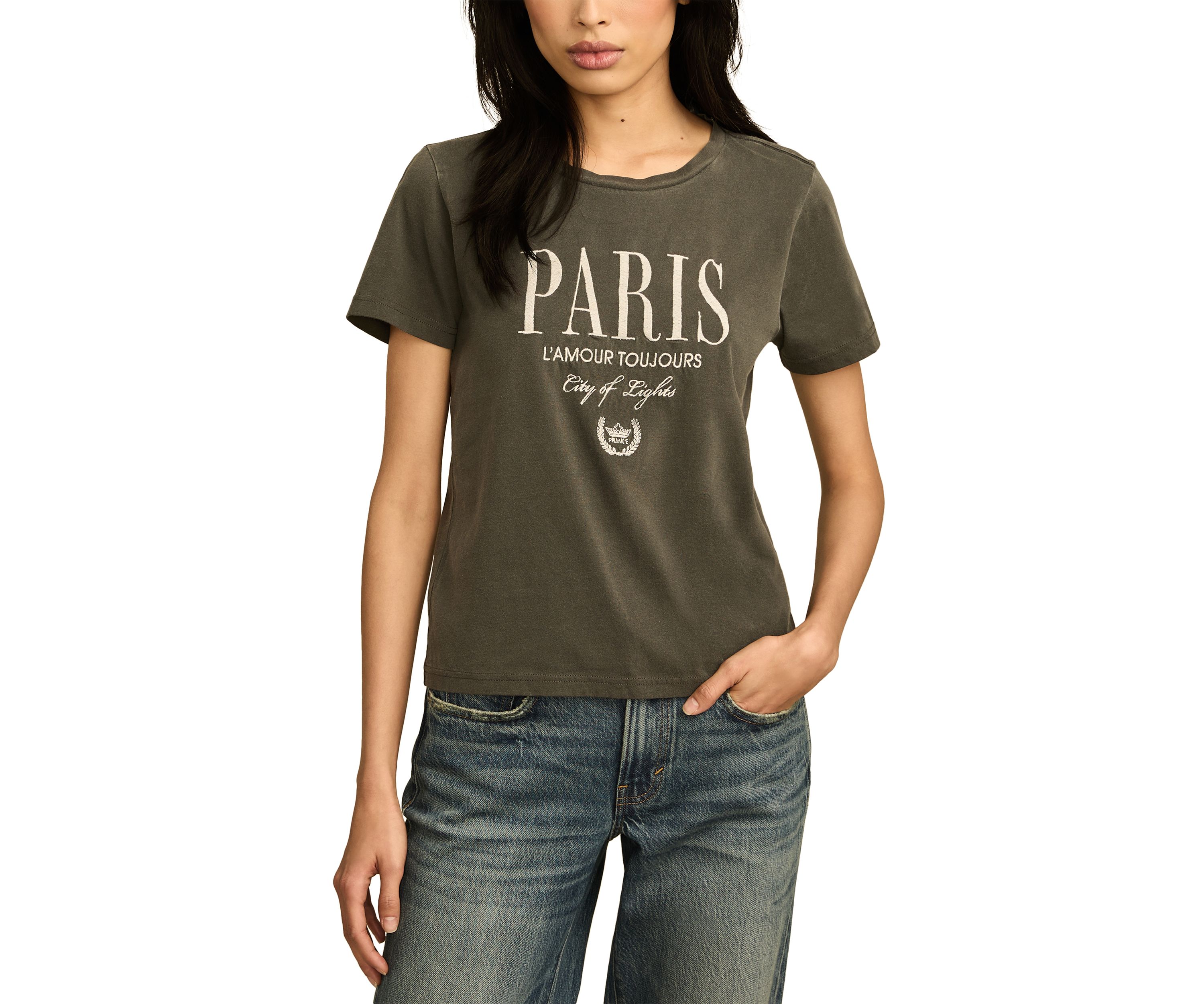 Paris City of Lights Graphic T-Shirt