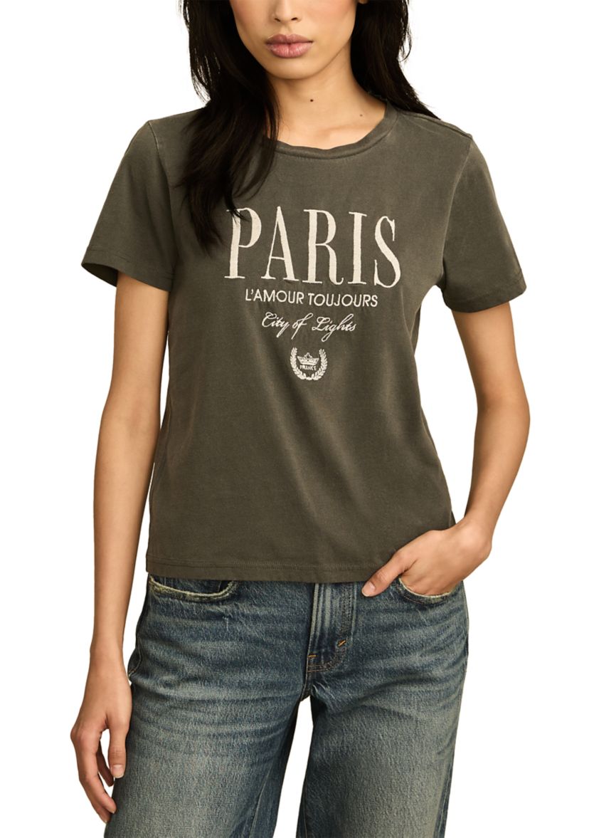 Paris City of Lights Graphic T-Shirt