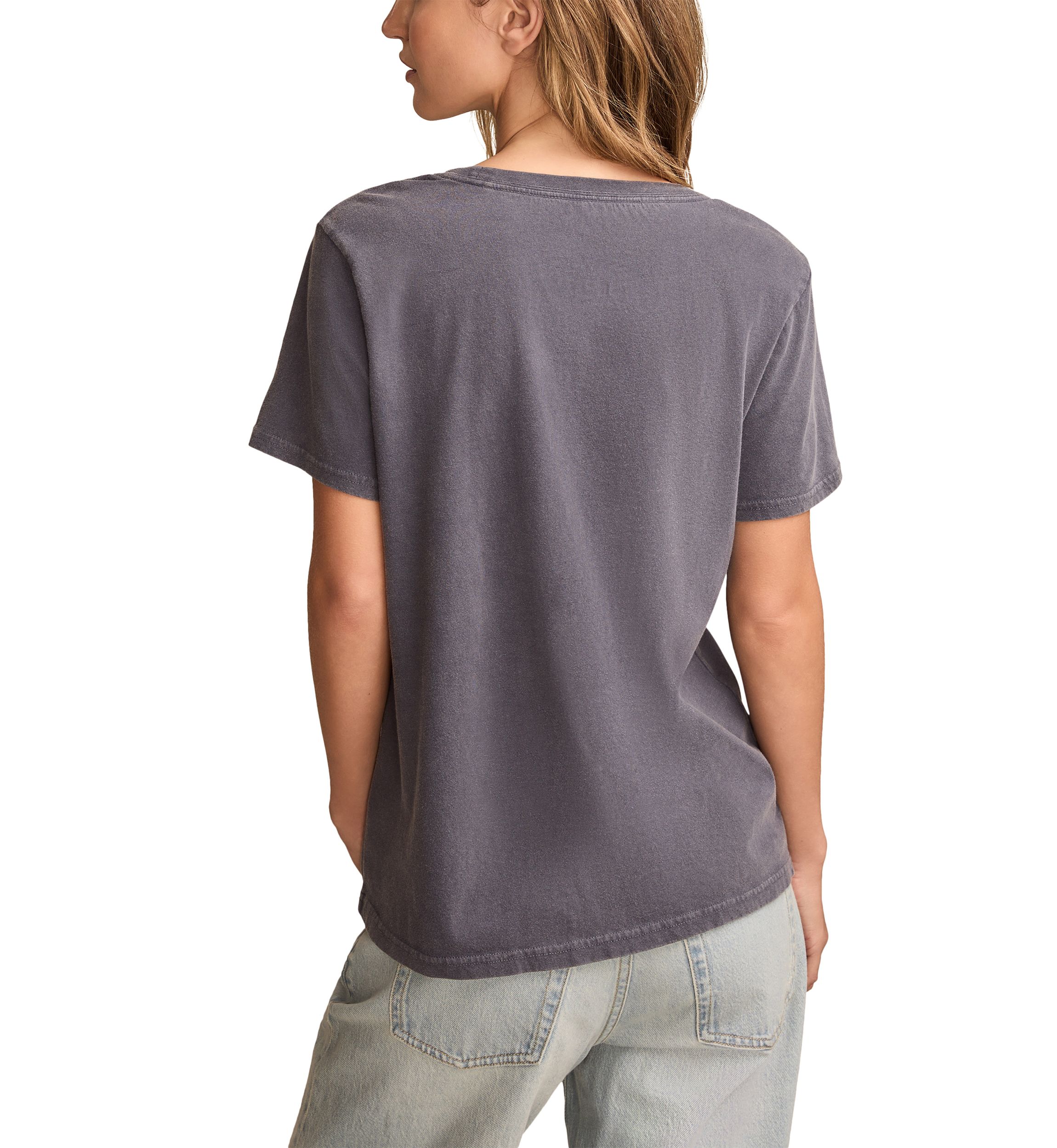 Woodstock Peace and Music Classic Crew Neck Graphic T-Shirt