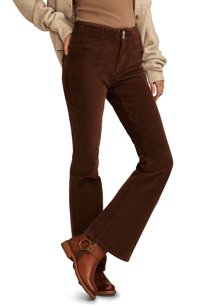 Womens Stevie Flare Corduroy Pants