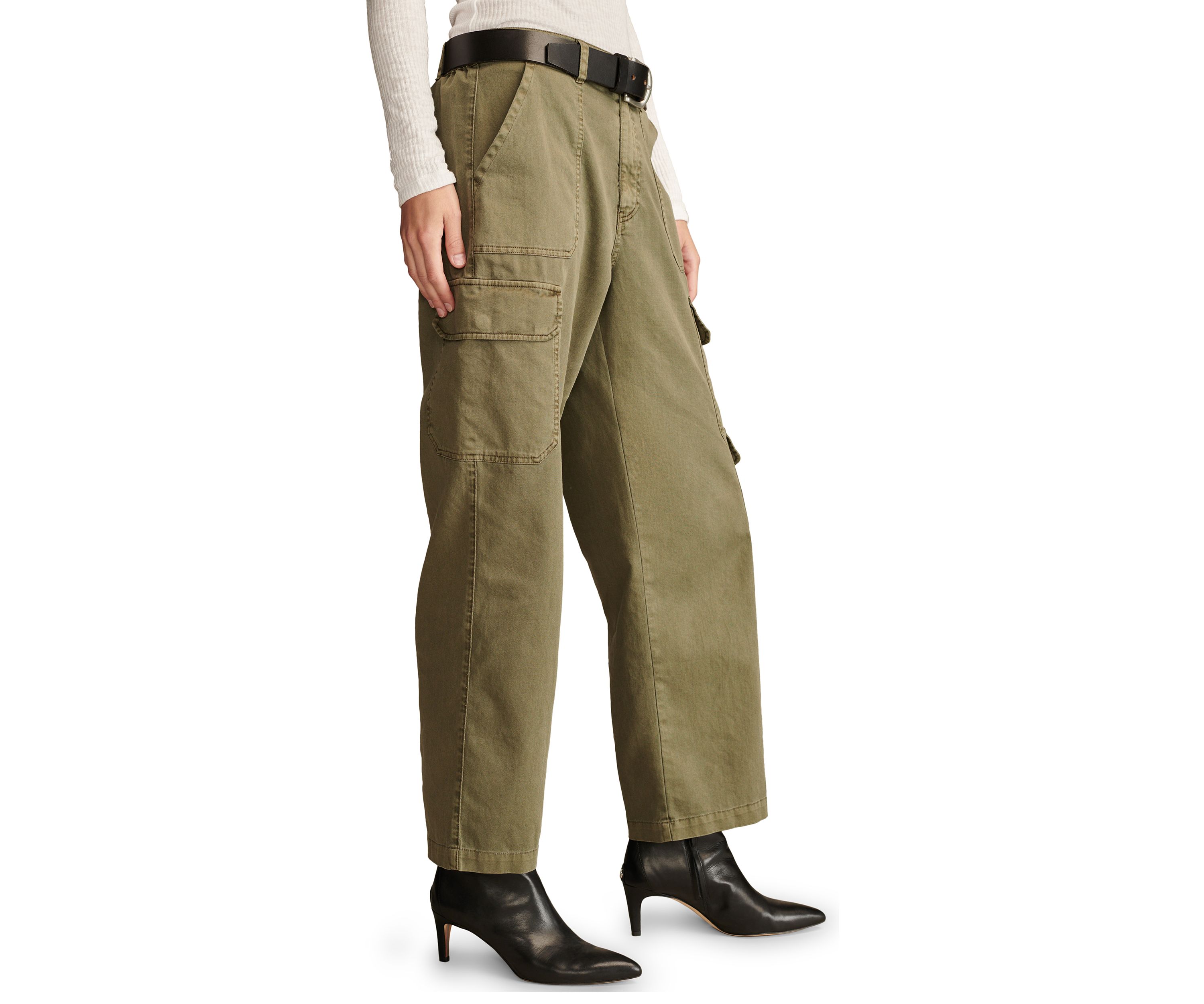 Clean Twill Cargo Pants
