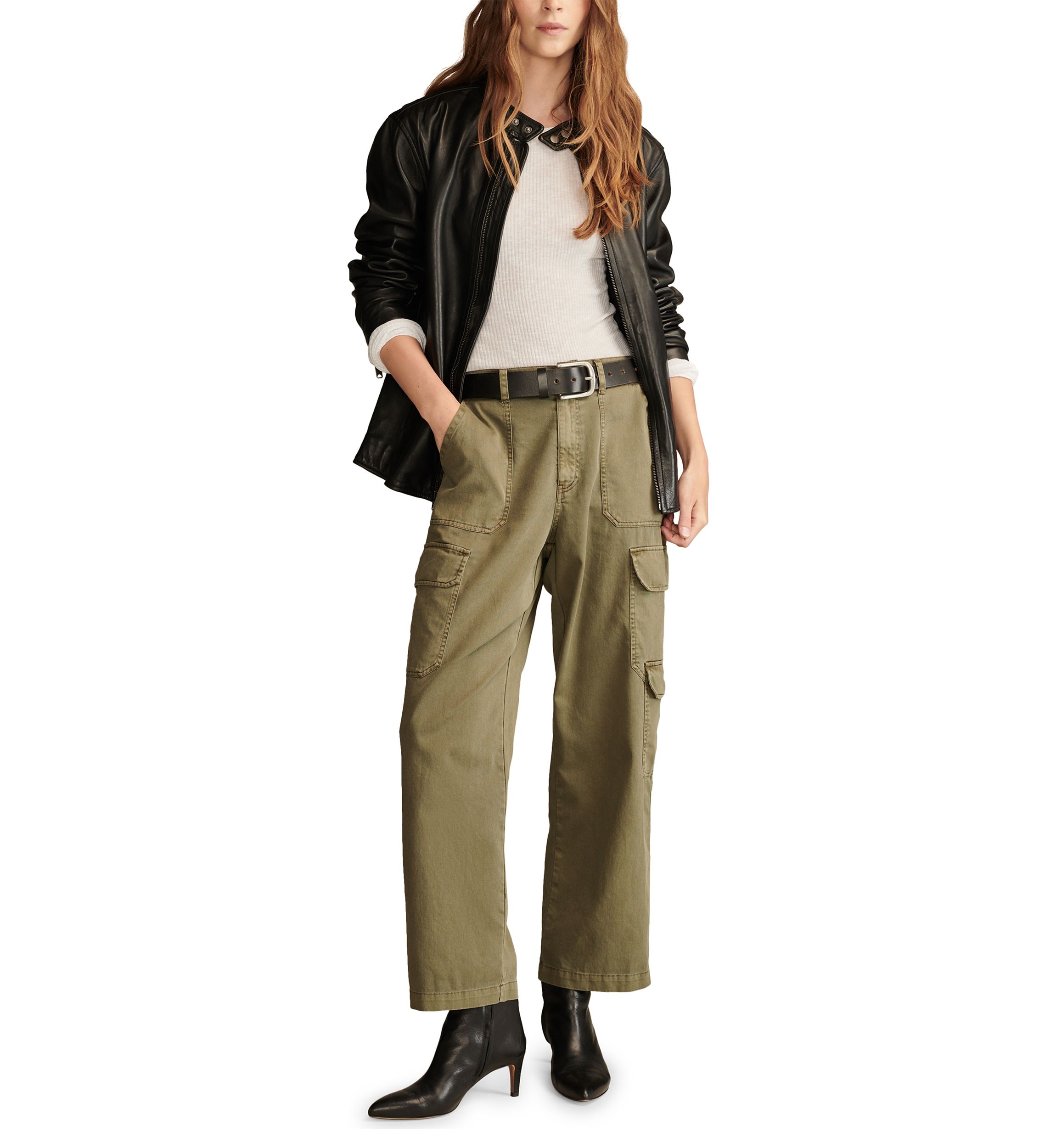Clean Twill Cargo Pants