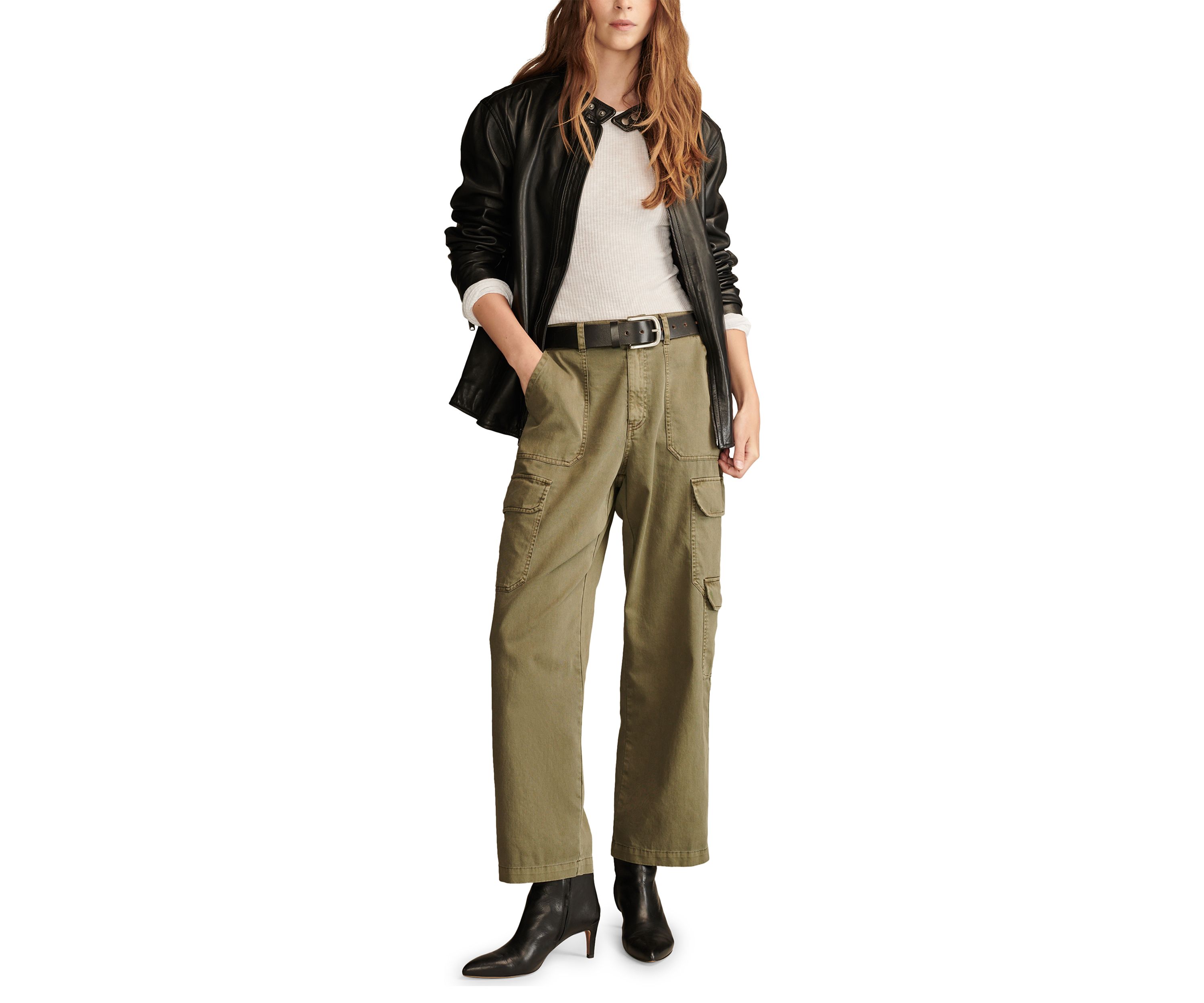 Clean Twill Cargo Pants