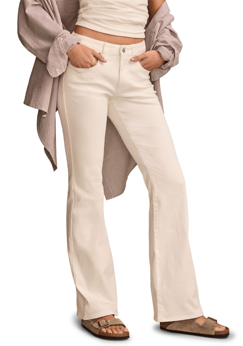 High Rise Curvy Flare Jeans