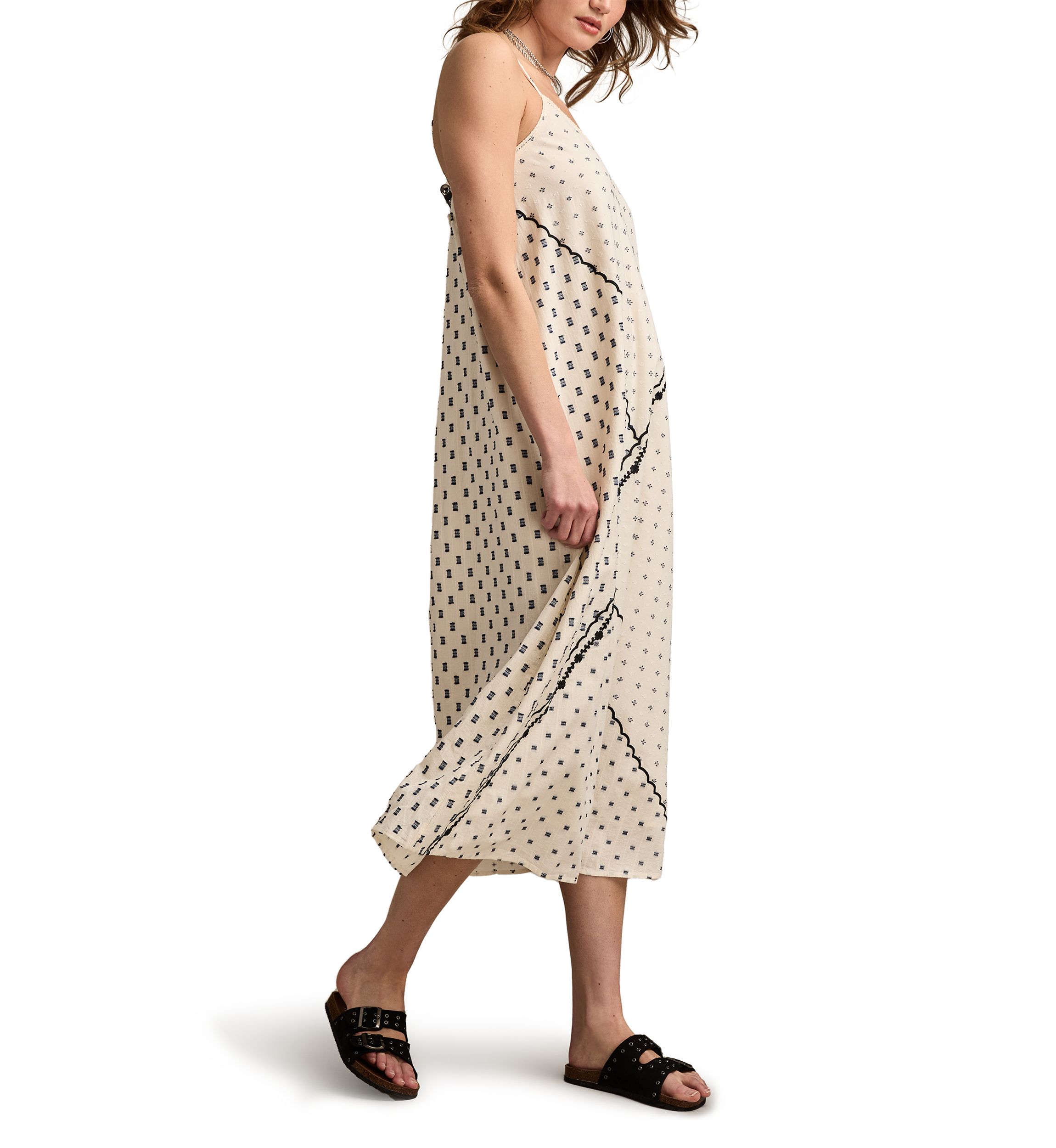 Textured Patchwork Dress