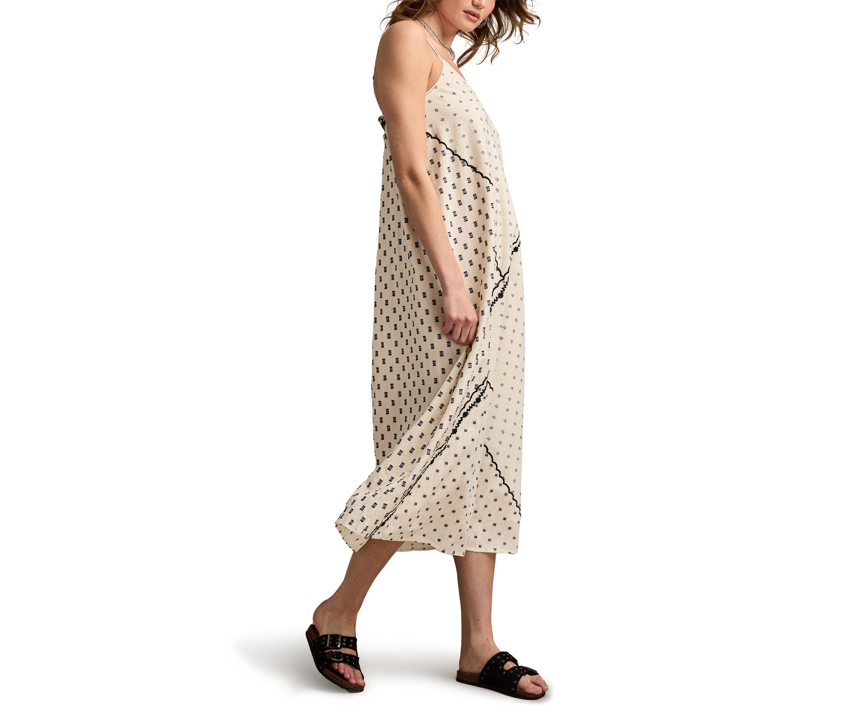 Textured Patchwork Dress