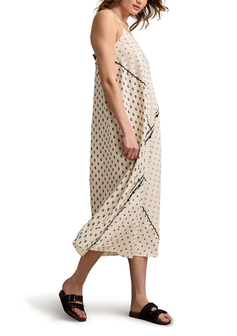 Textured Patchwork Dress