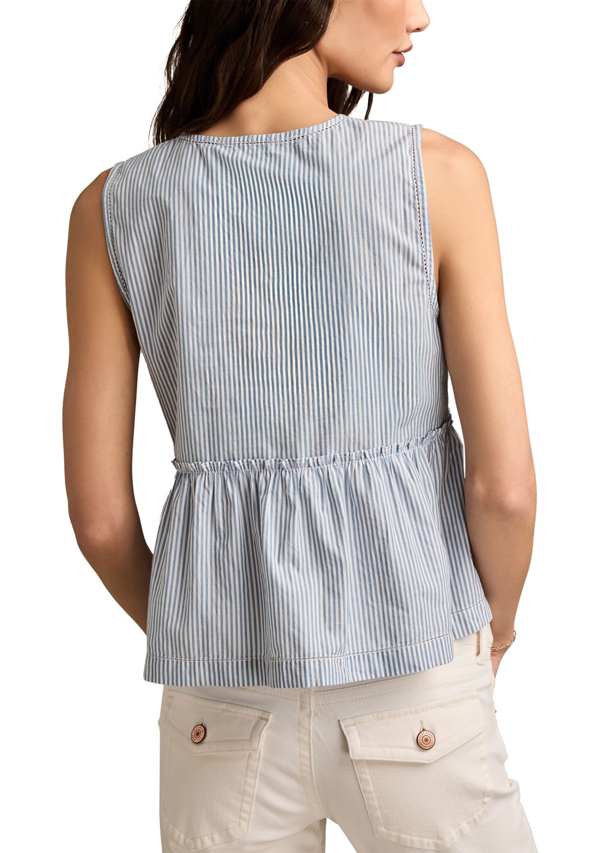 Womens Babydoll Flyaway Tank Top