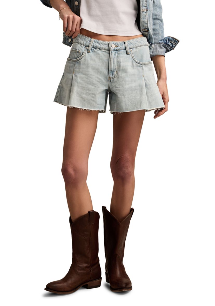 Womens A-Line Flare Shorts