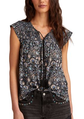 Lucky Brand Women's Printed T-Shirt