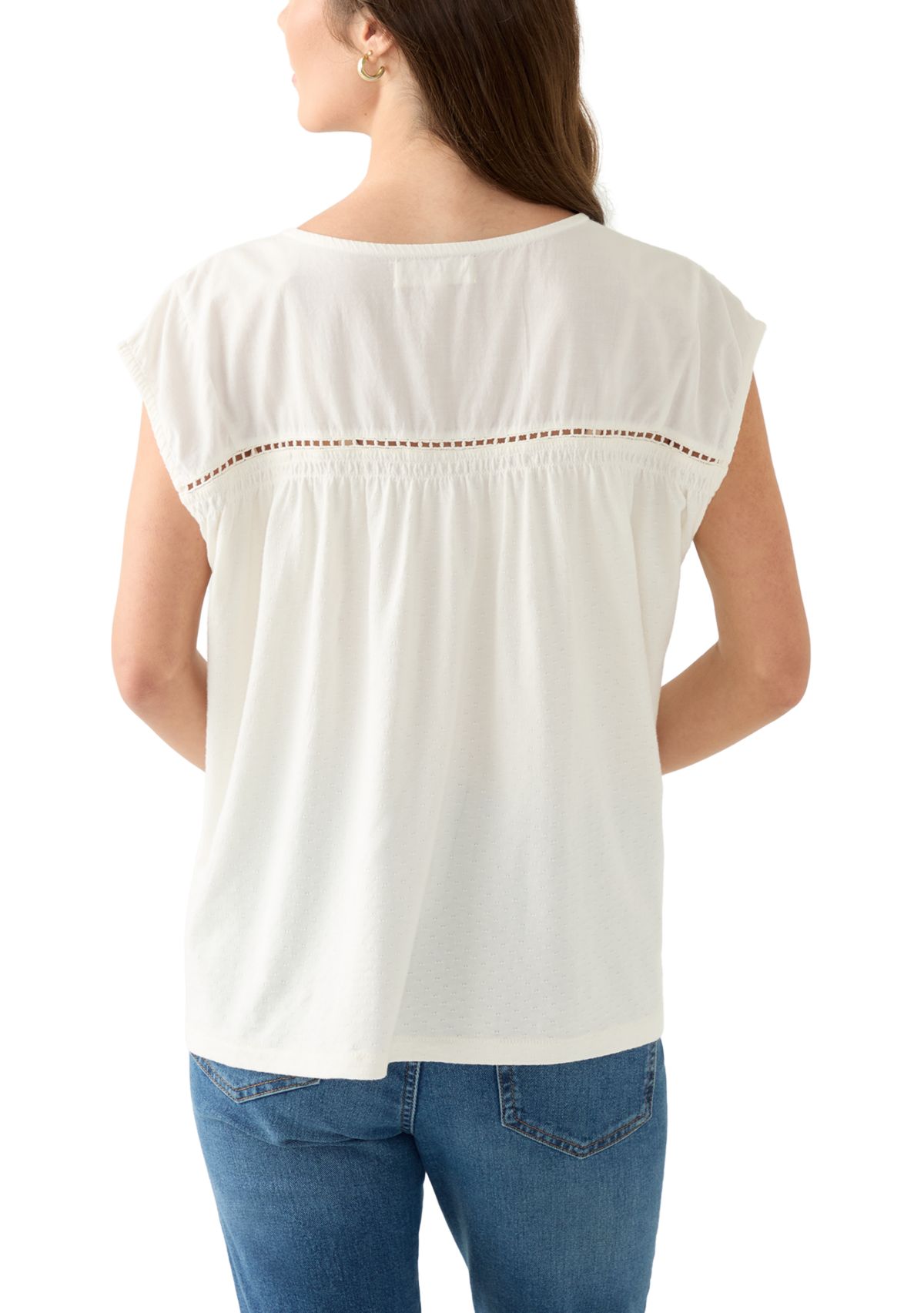 Womens Novelty Button Up Top