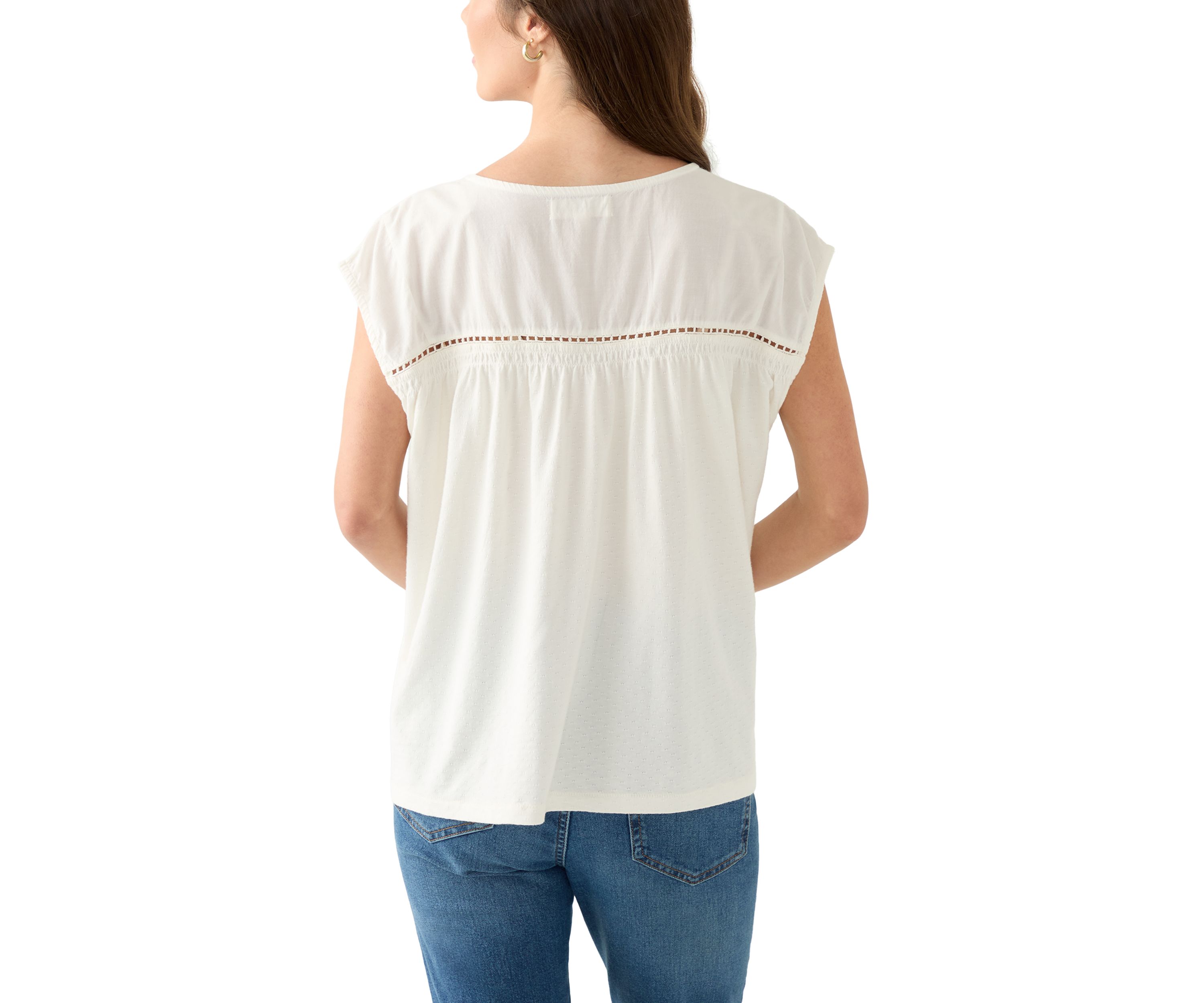Womens Novelty Button Up Top