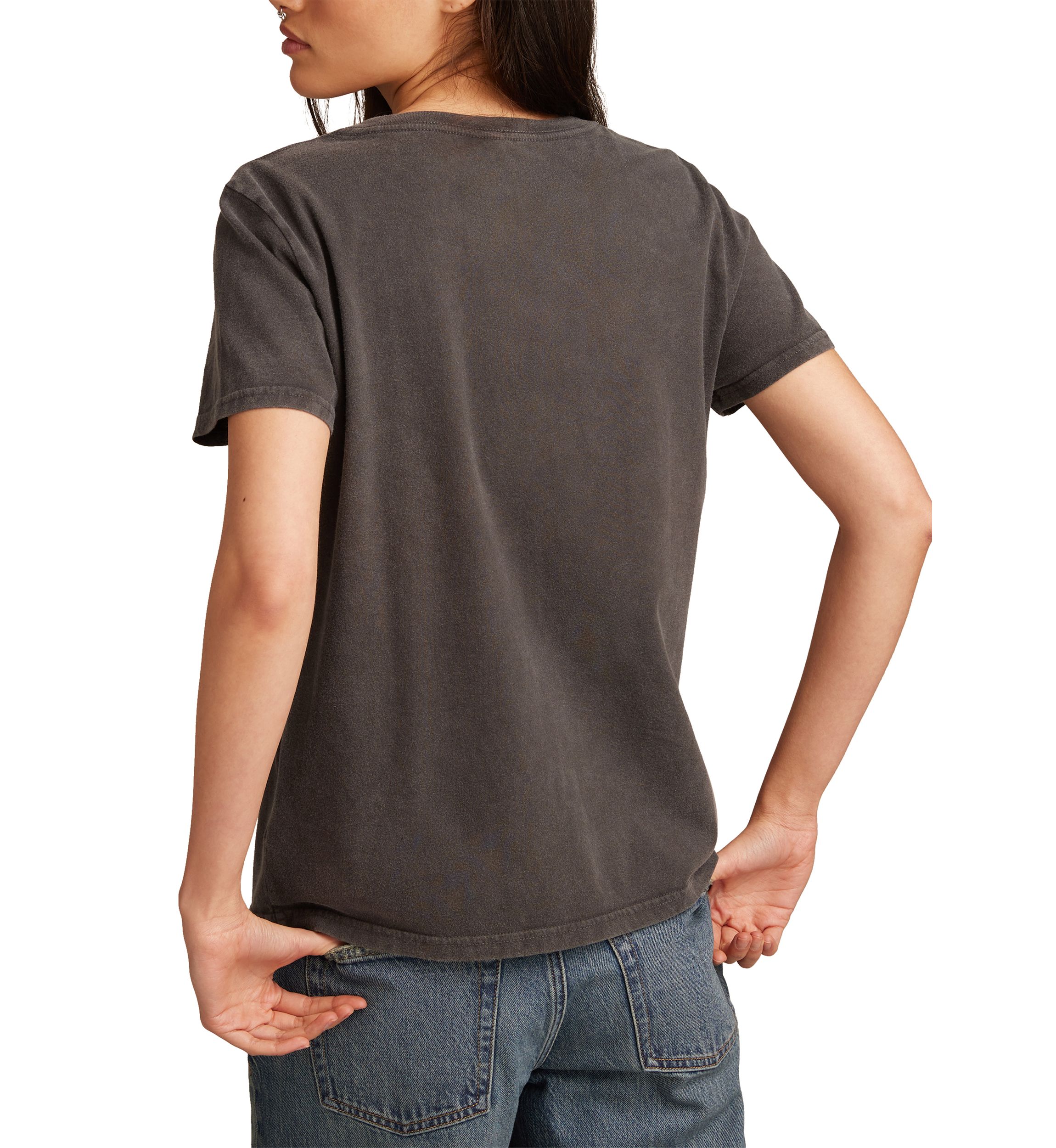 Womens Celestial Sun Floral Graphic T-Shirt