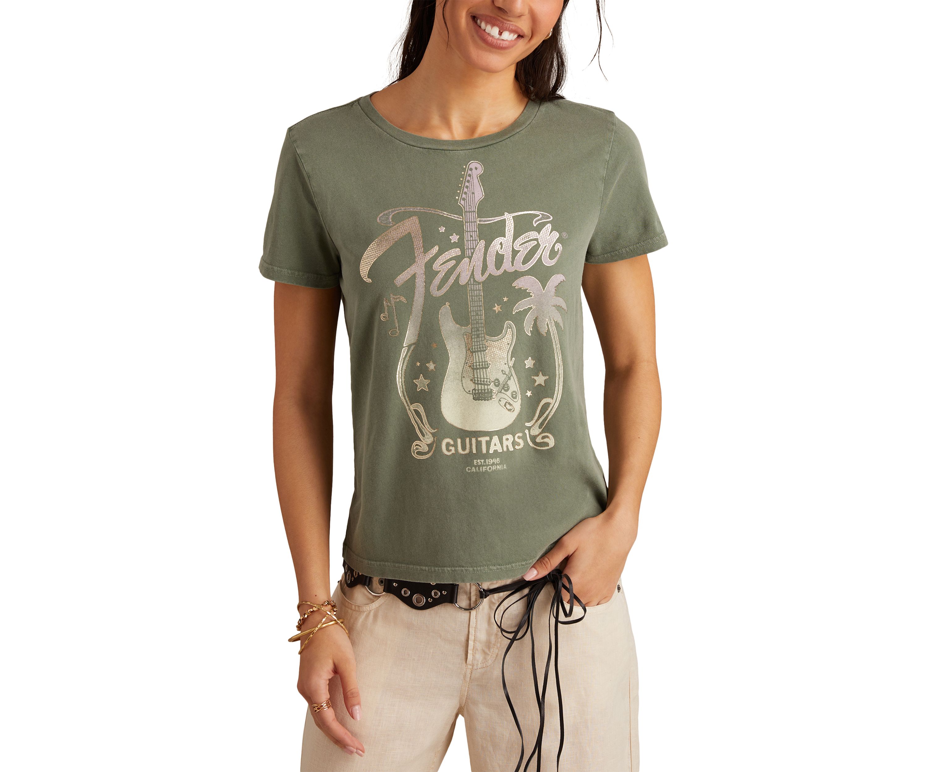 Womens Fender Graphic T-Shirt