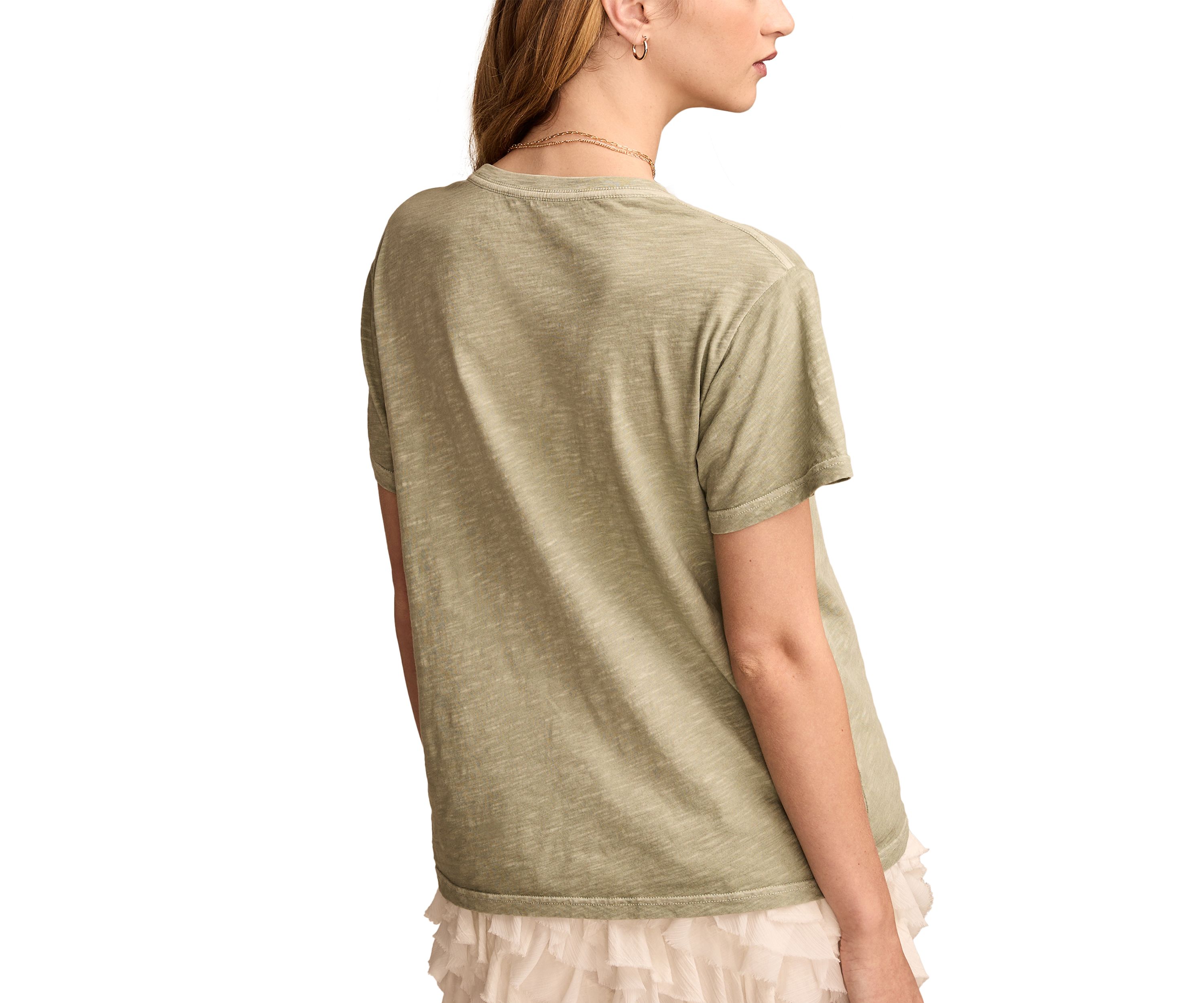 Womens Vibrant Growth Graphic Boyfriend T-Shirt