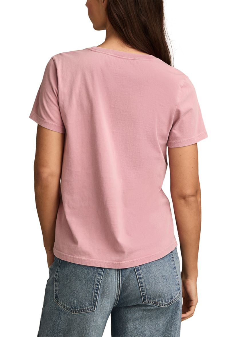 Womens Celestial Butterfly Graphic T-Shirt