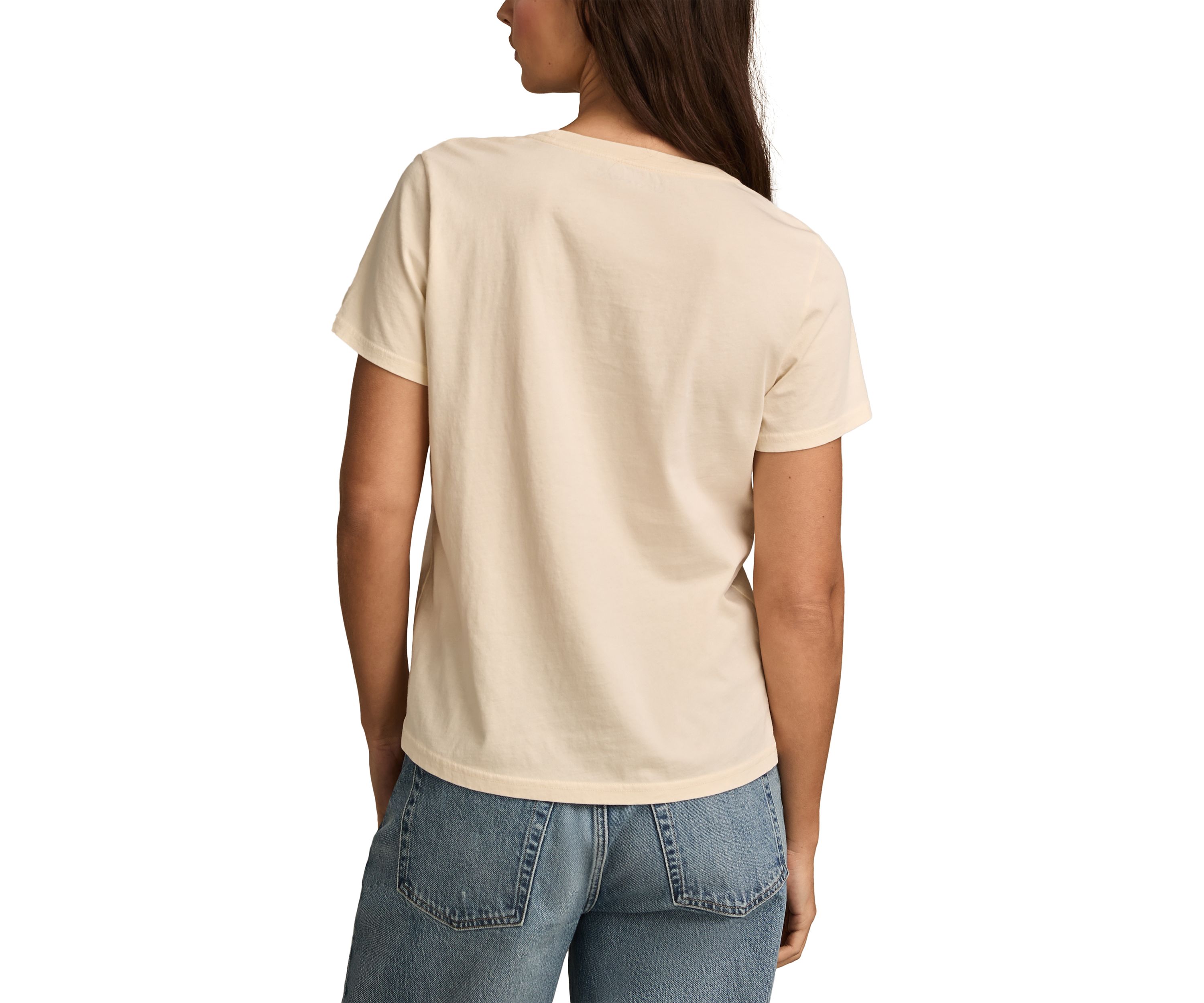 Lotus Sun Classic Crew Neck Graphic T-Shirt