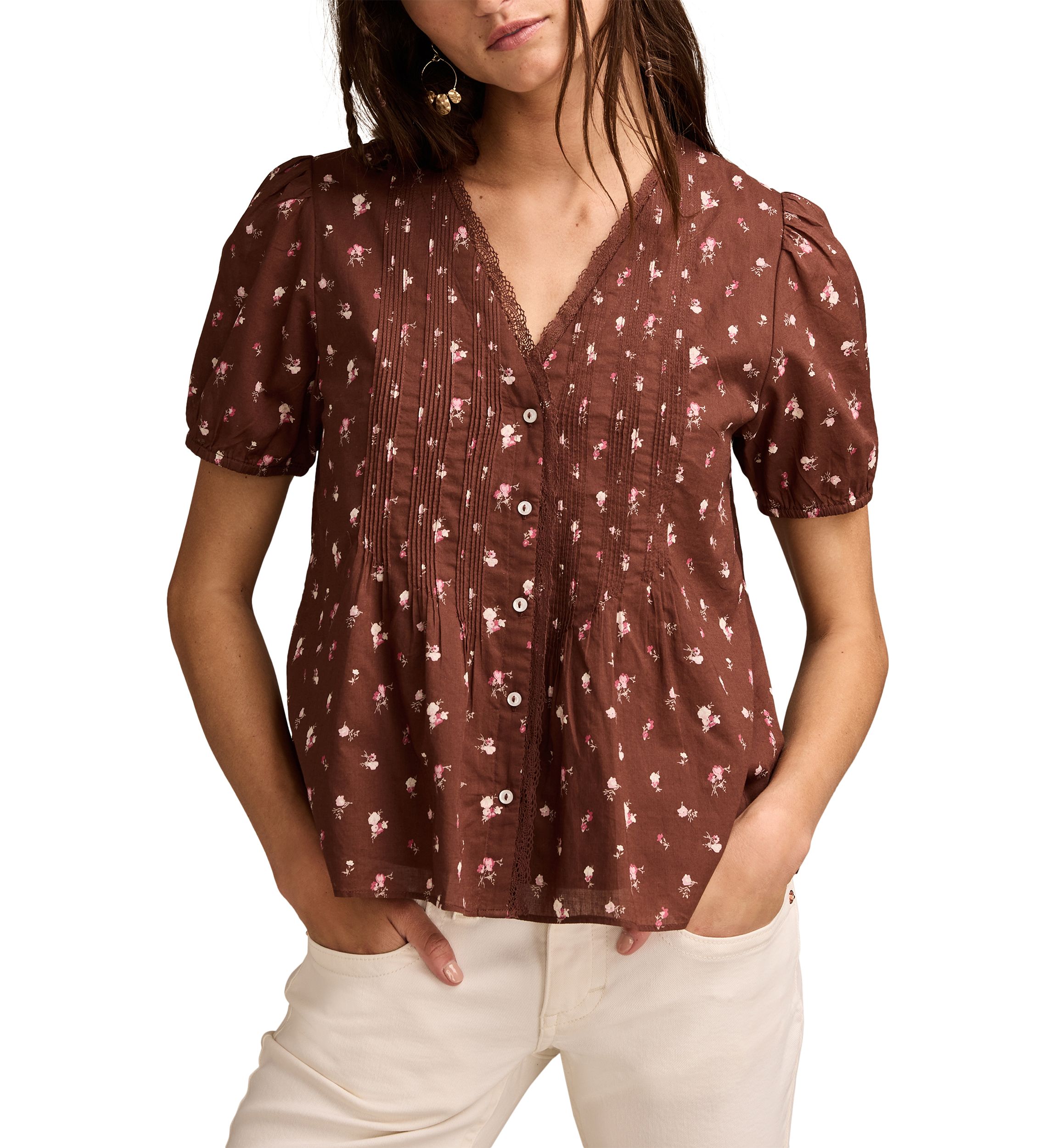 Pintuck Blouse