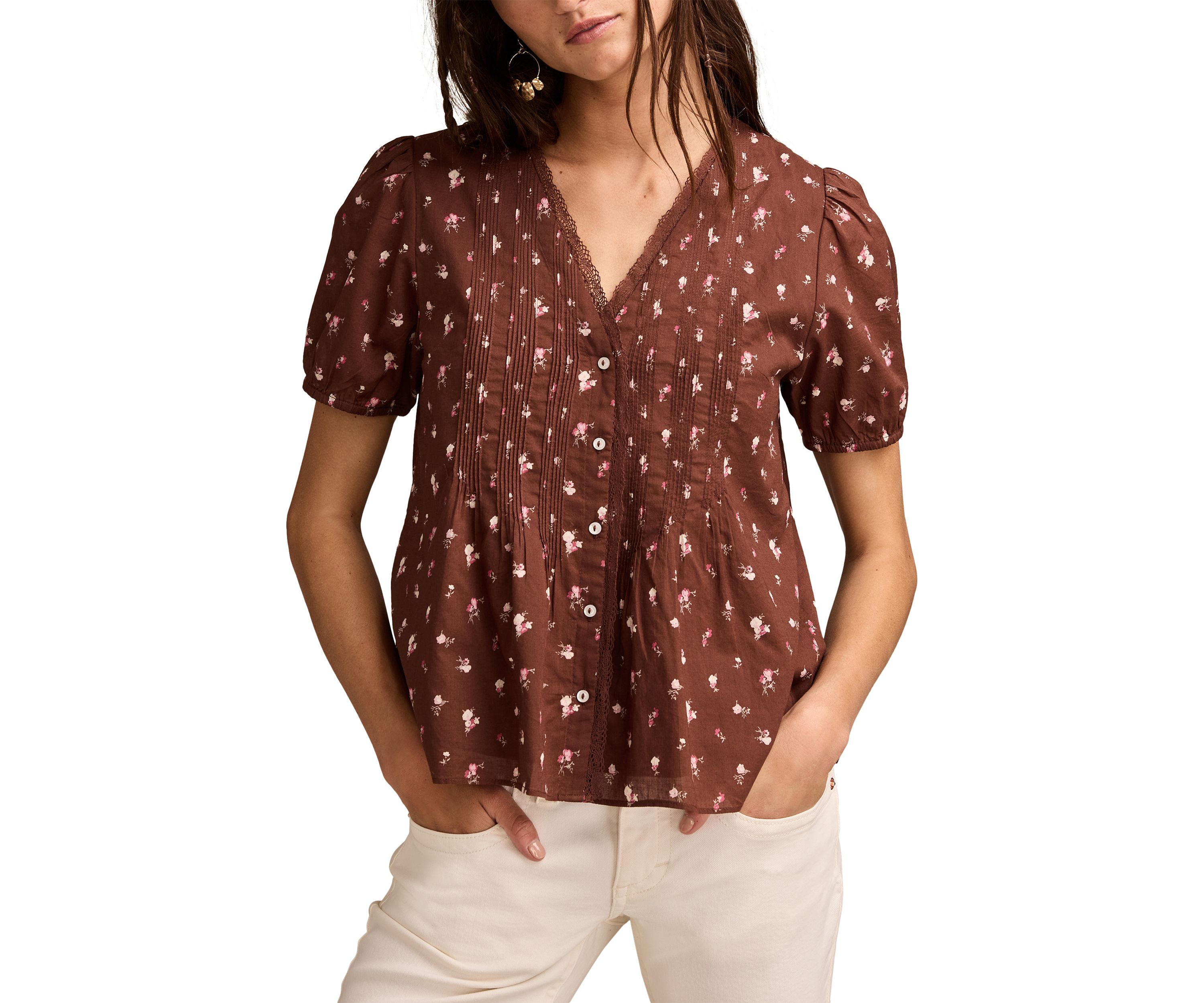 Pintuck Blouse