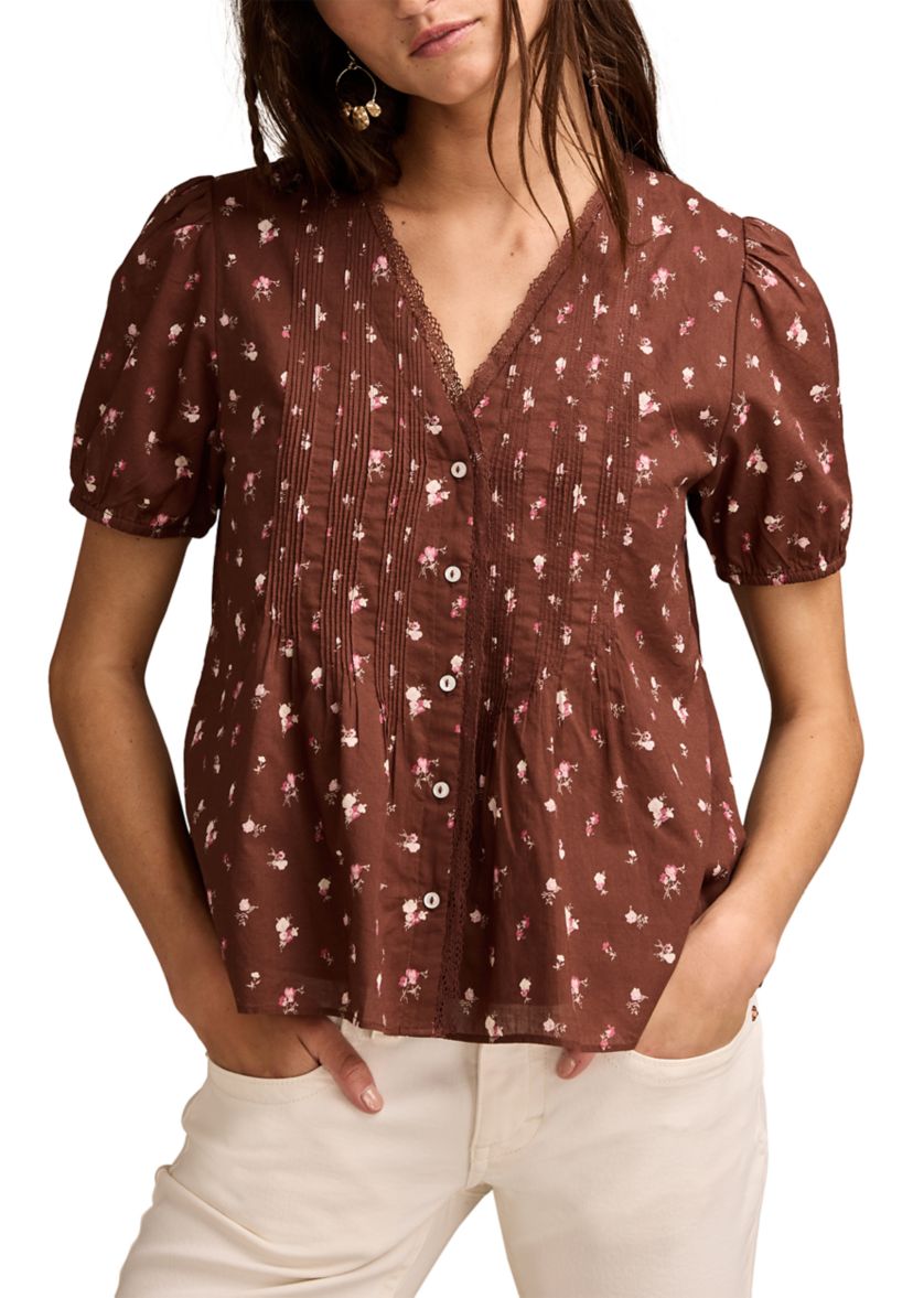 Pintuck Blouse