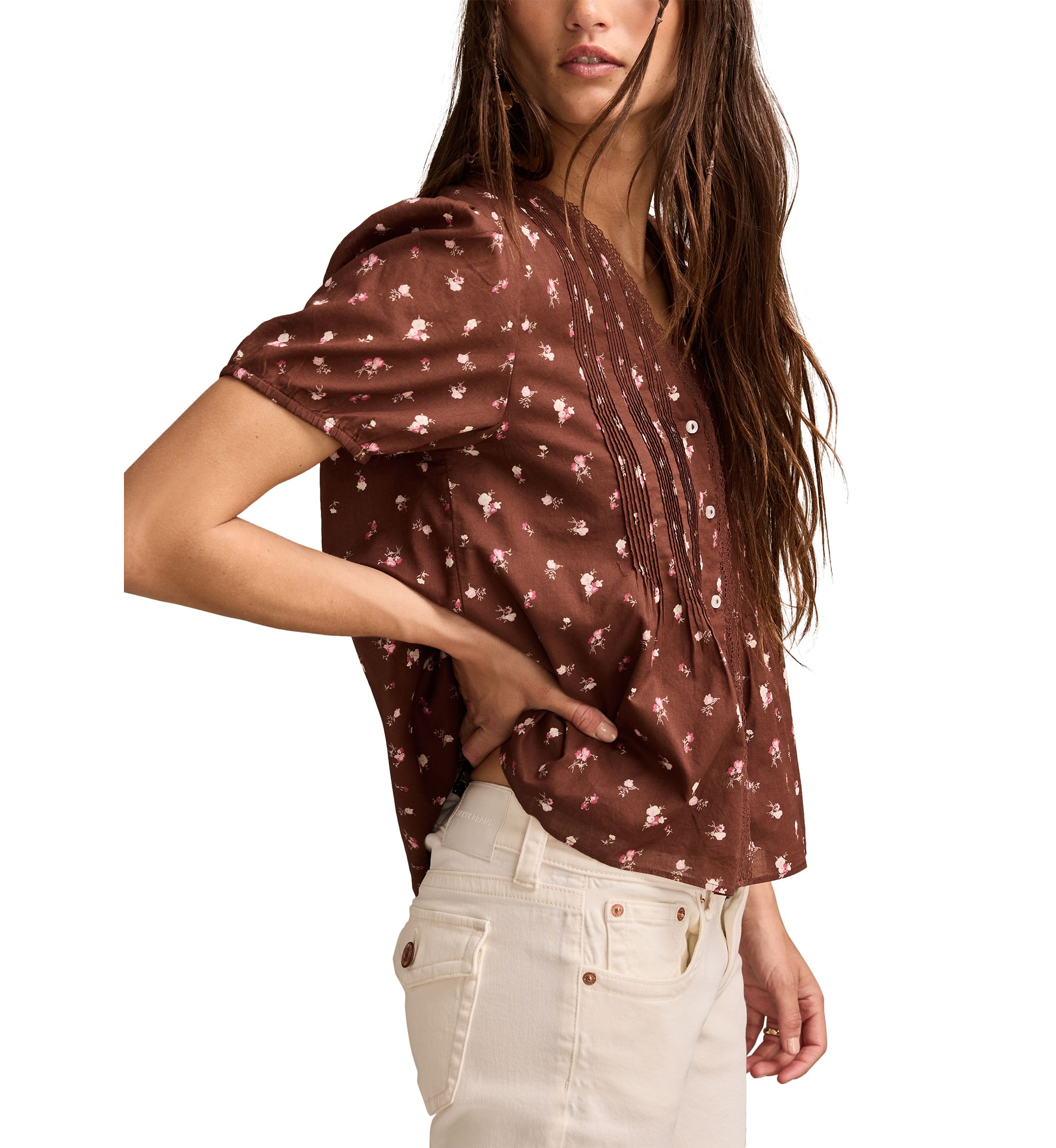 Pintuck Blouse