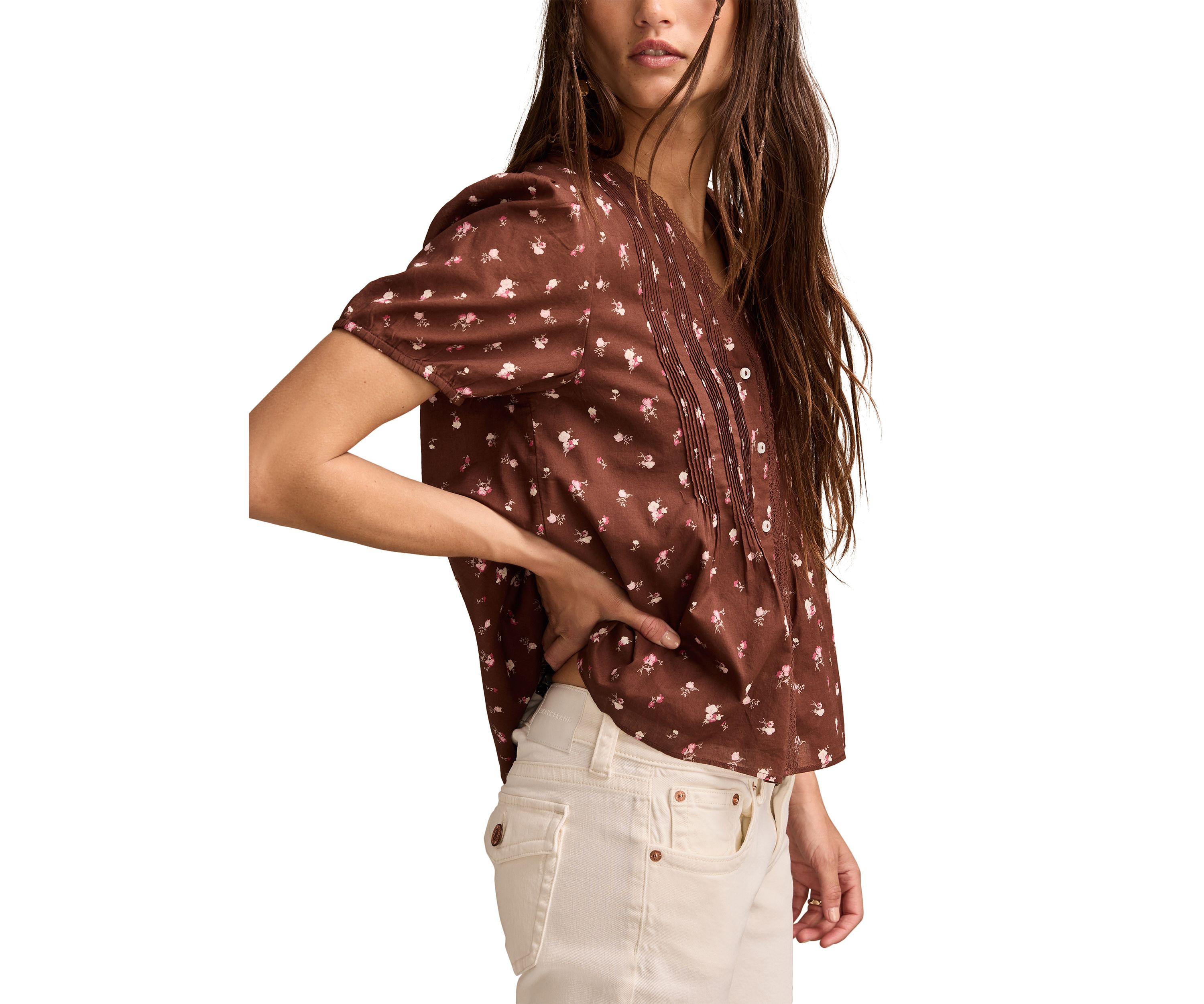 Pintuck Blouse