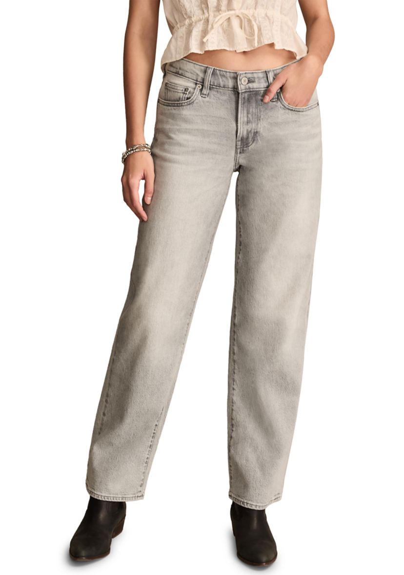 Womens Baggy Wide Leg Jeans