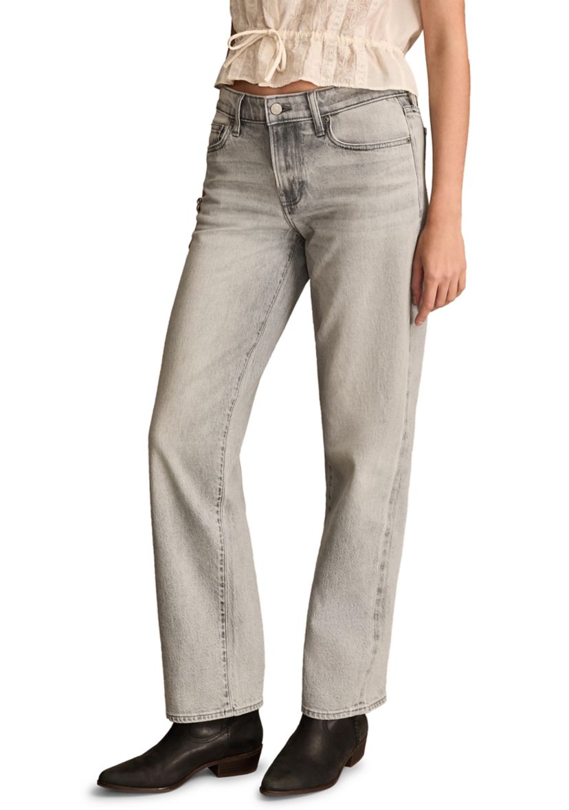 Womens Baggy Wide Leg Jeans