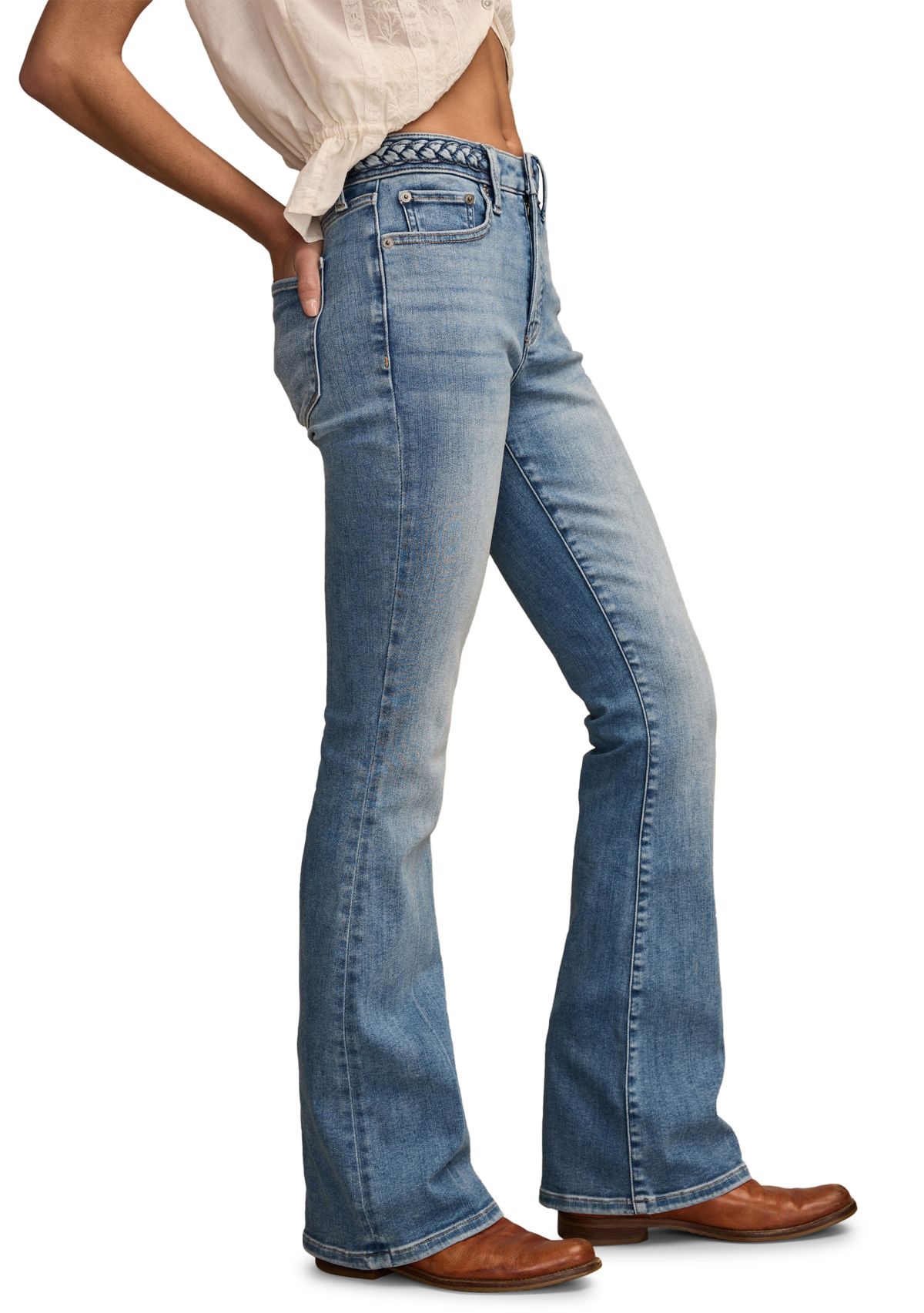Womens Legend Stevie Flare Denim Jeans