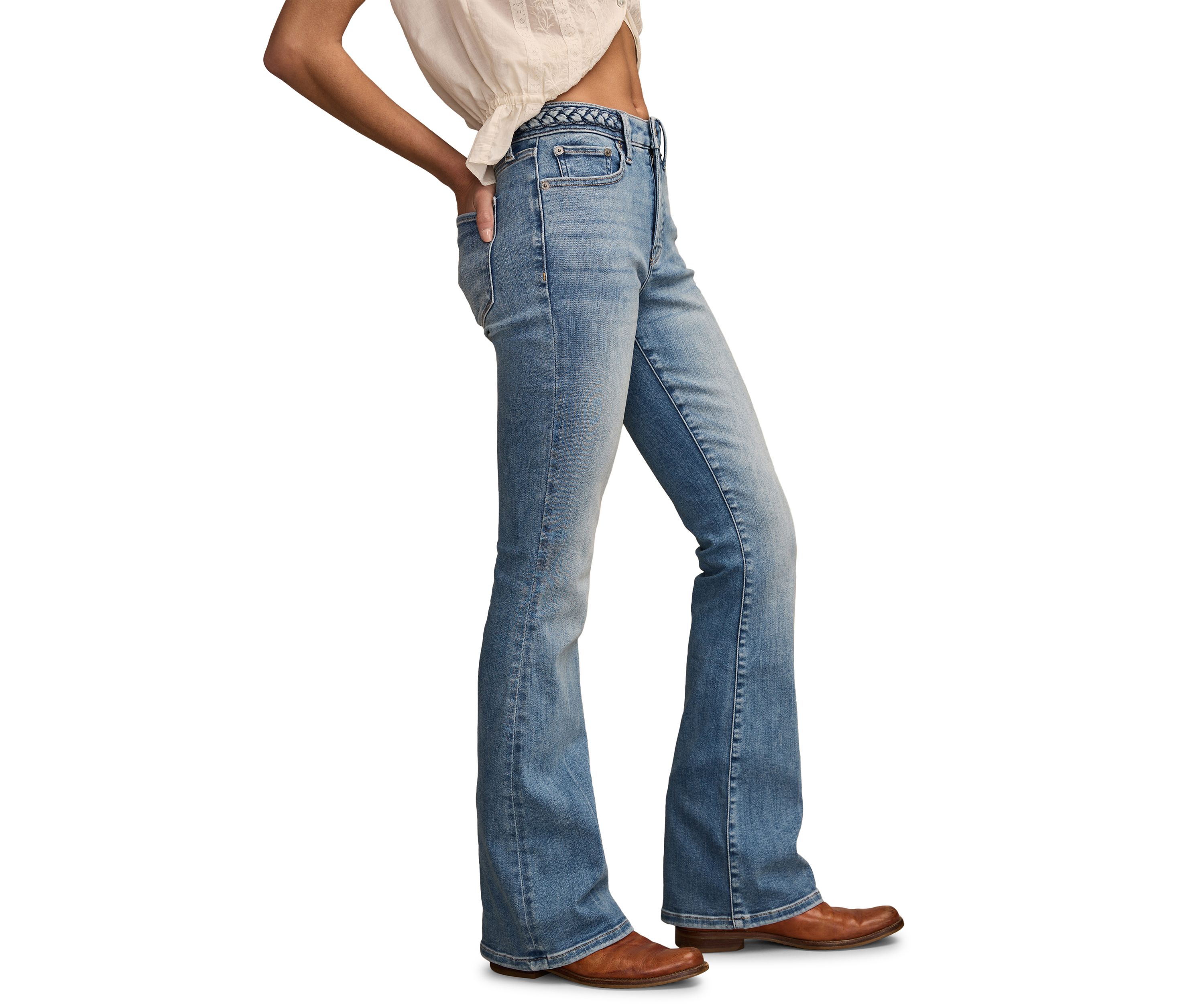 Womens Legend Stevie Flare Denim Jeans