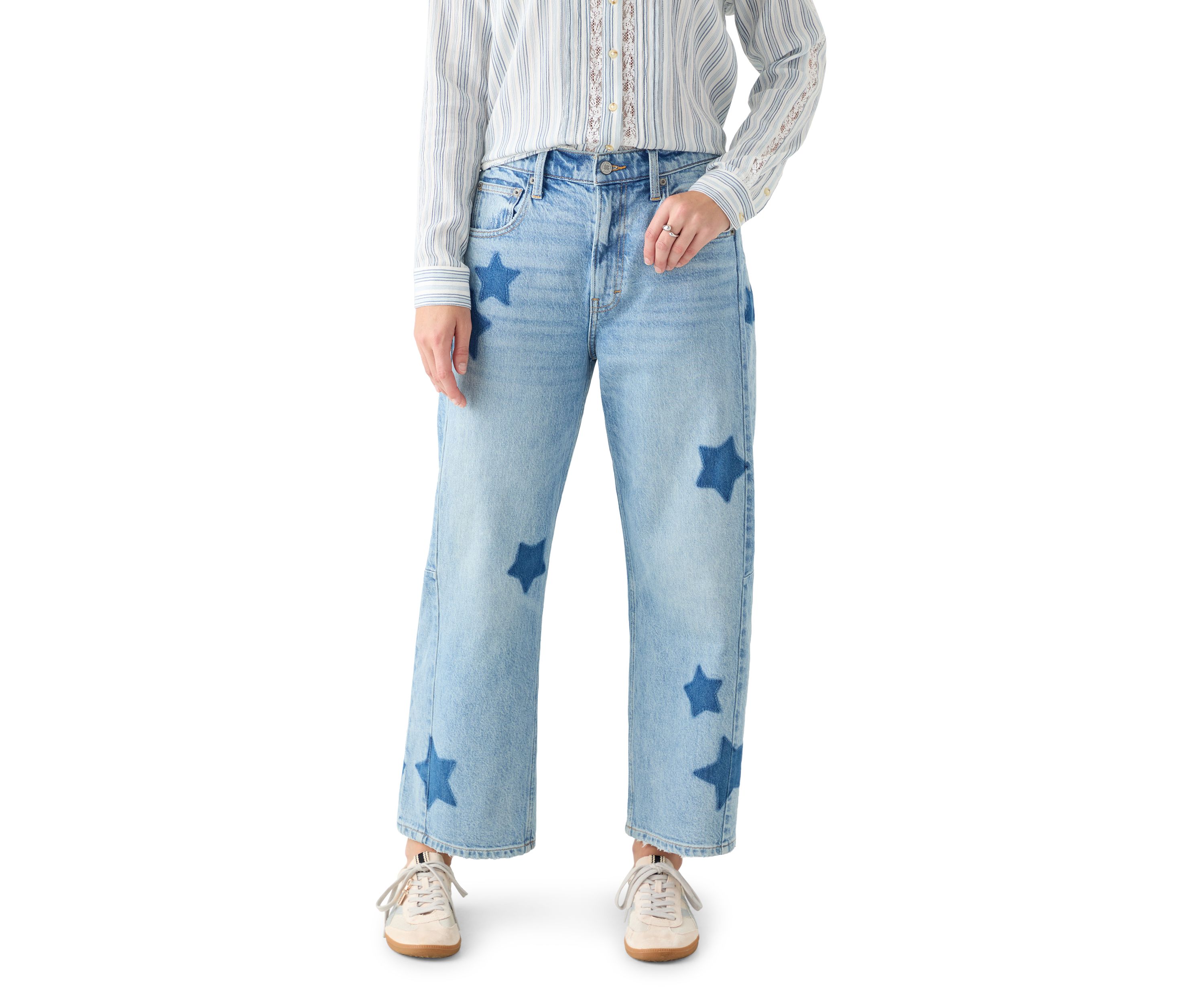 Lucky Legend Barrel Leg Jeans