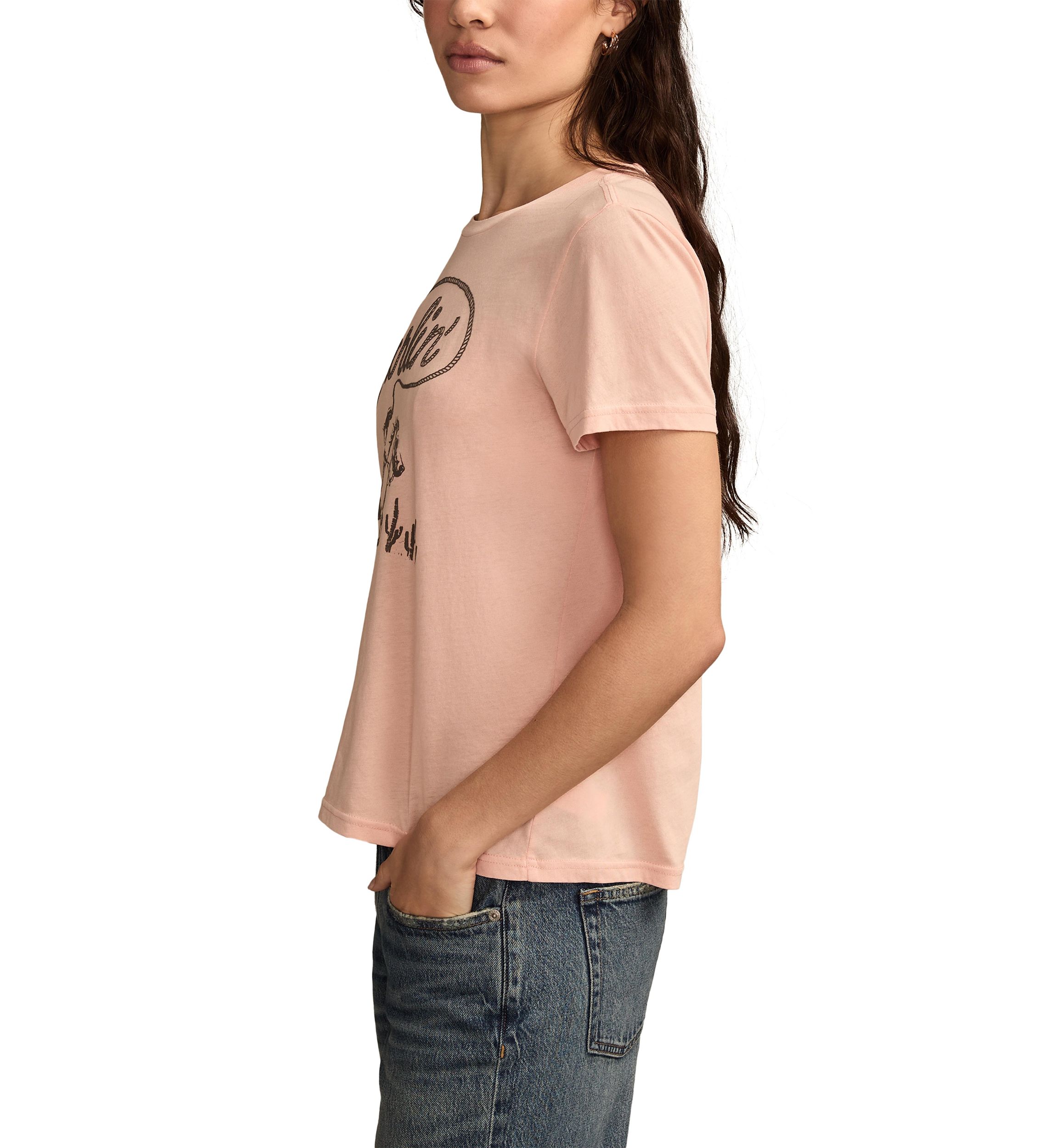 Womens Rodeo Graphic T-Shirt