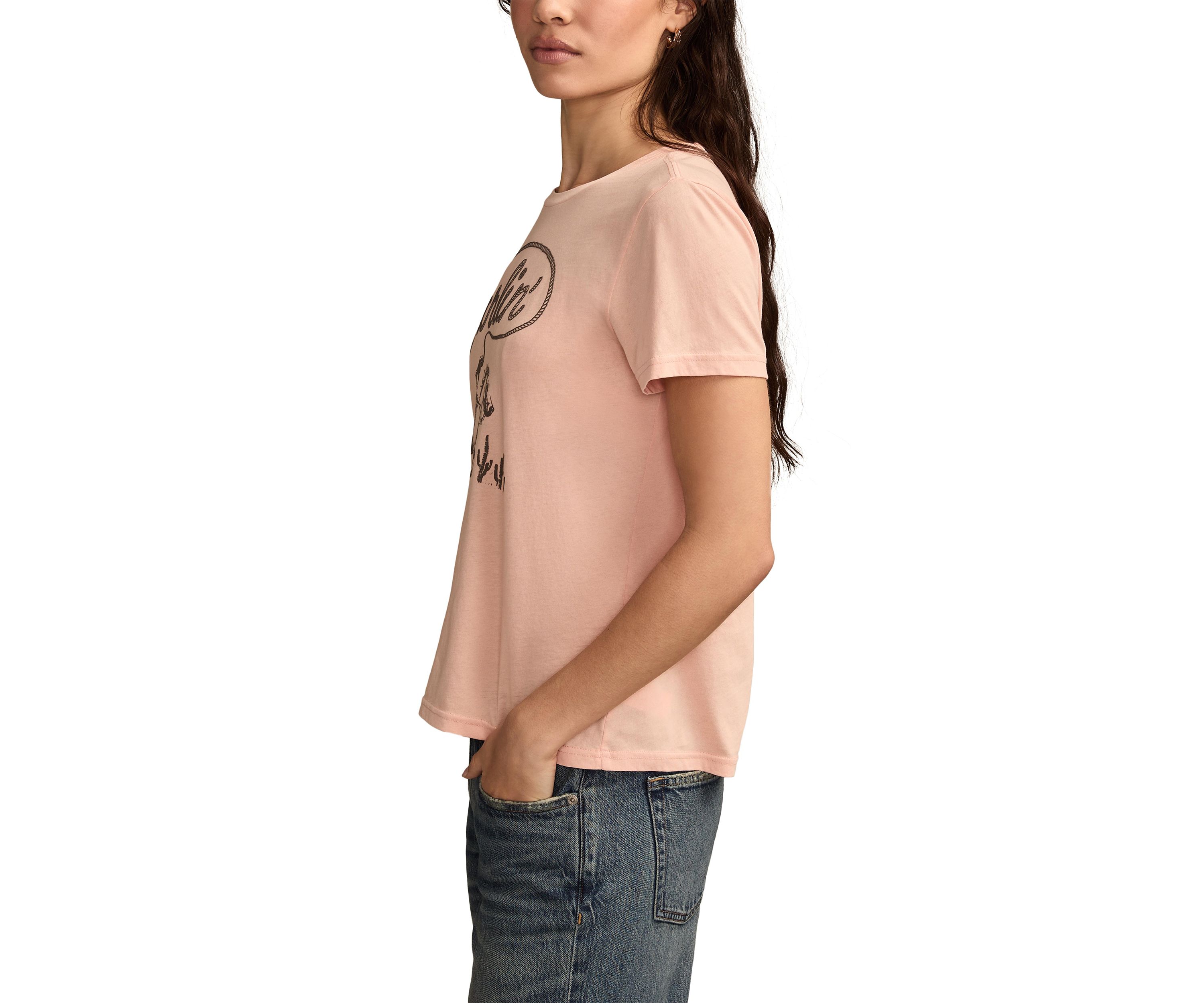 Womens Rodeo Graphic T-Shirt