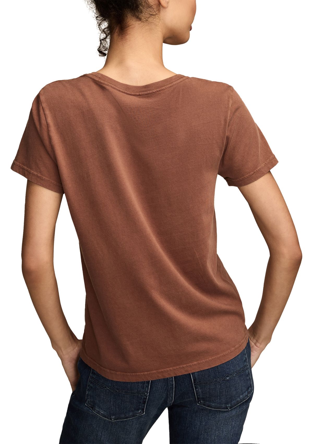 Womens Fortune Sun Graphic T-Shirt